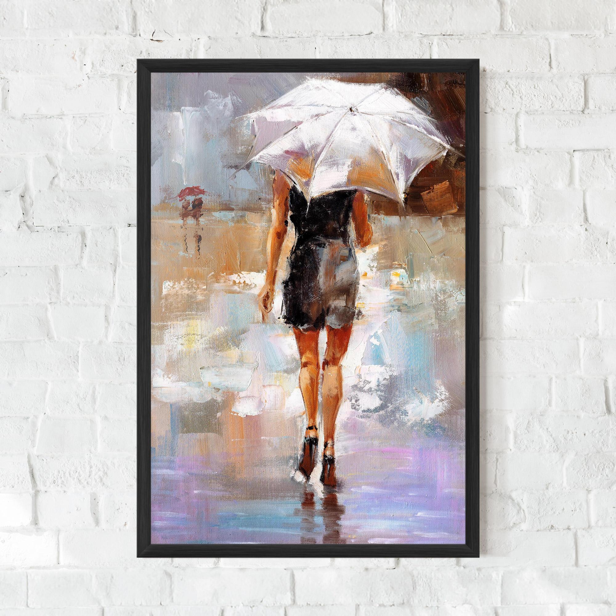 Gerahmte Poster Fashion Lady mockup 0