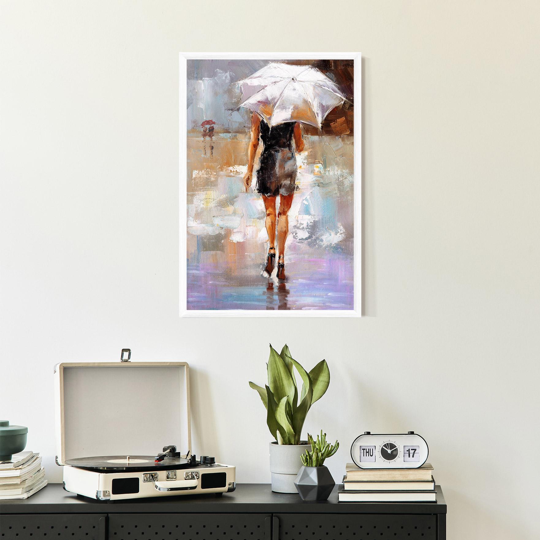 Gerahmte Poster Fashion Lady mockup 2