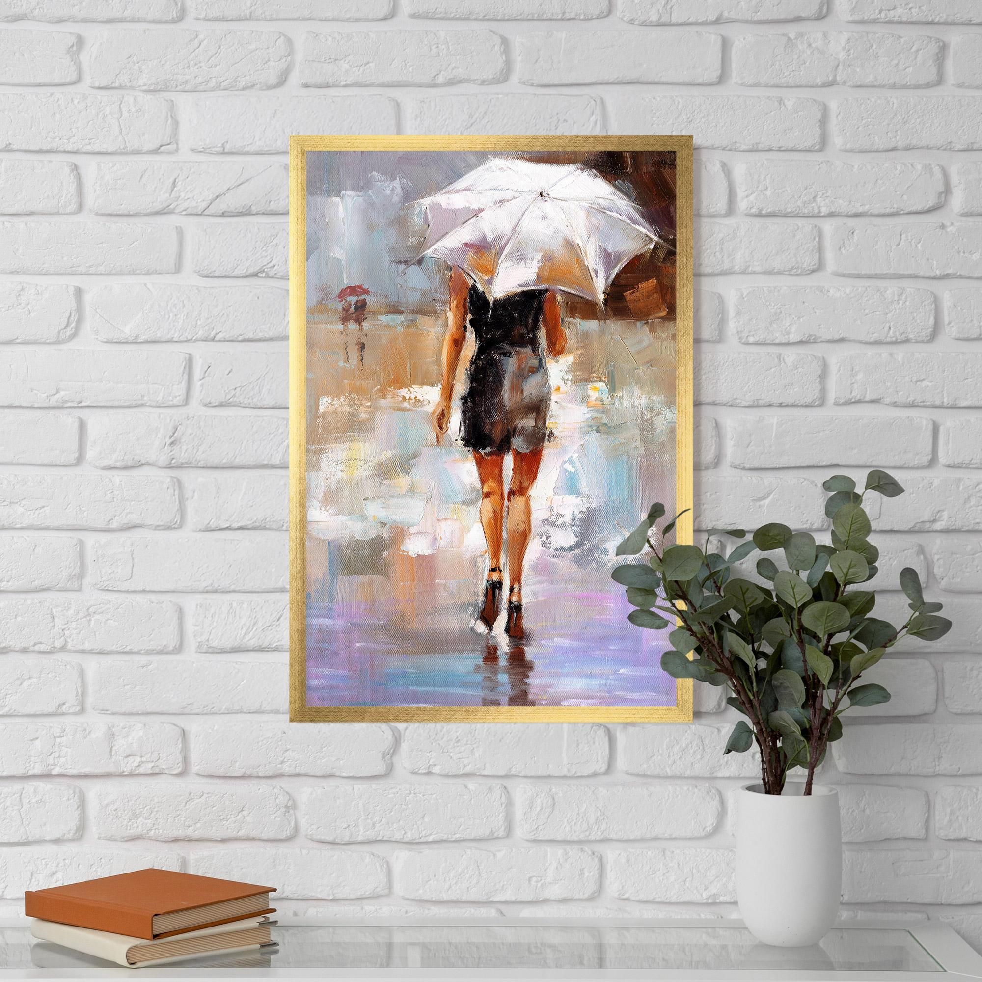 Gerahmte Poster Fashion Lady mockup 5