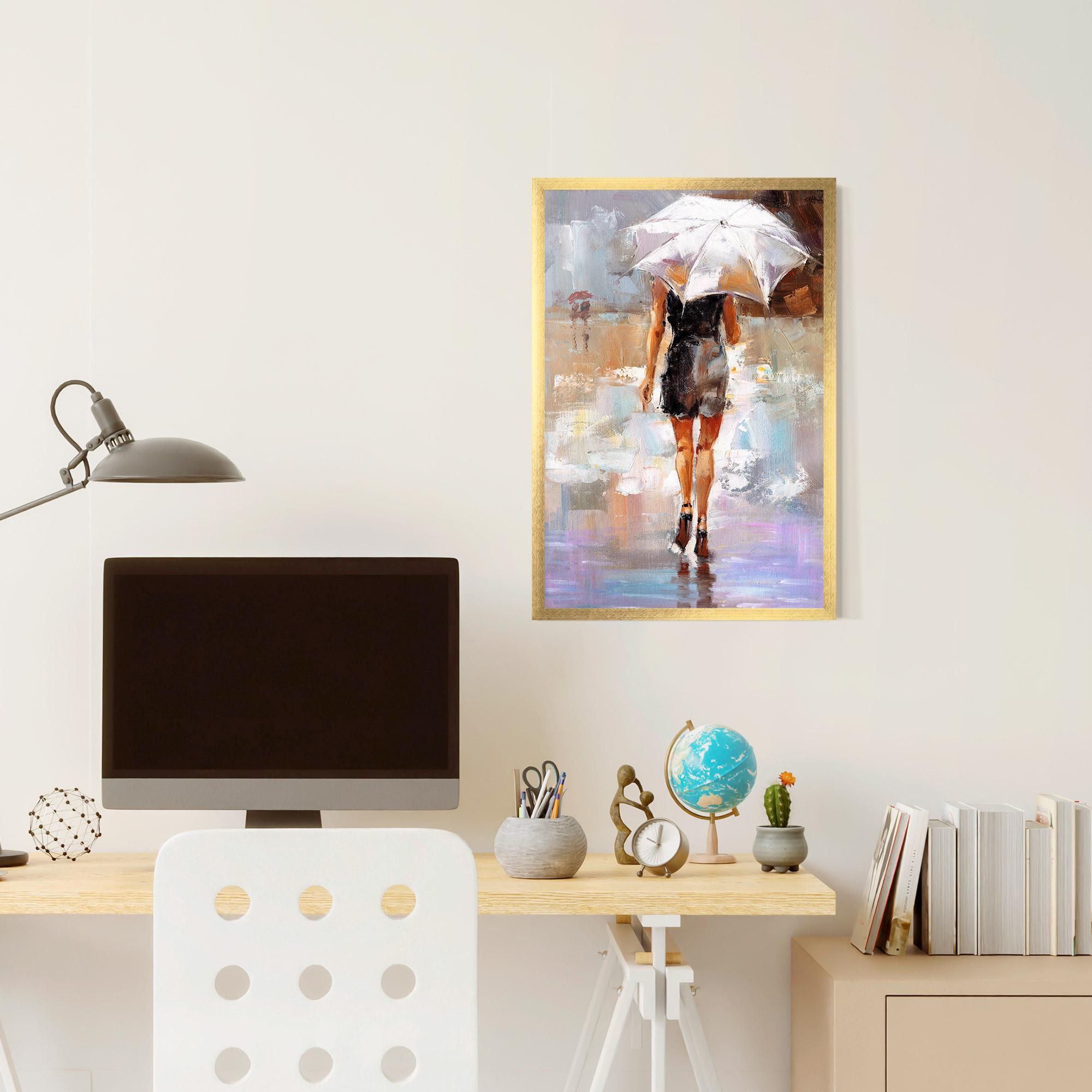 Gerahmte Poster Fashion Lady mockup 6