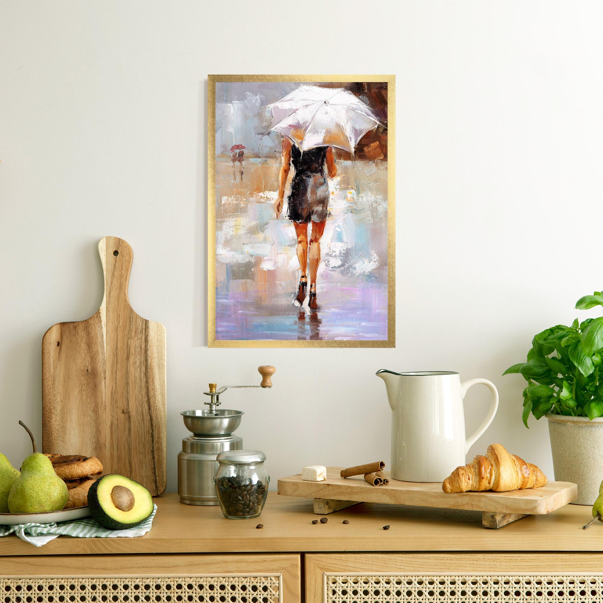 Gerahmte Poster Fashion Lady mockup 8