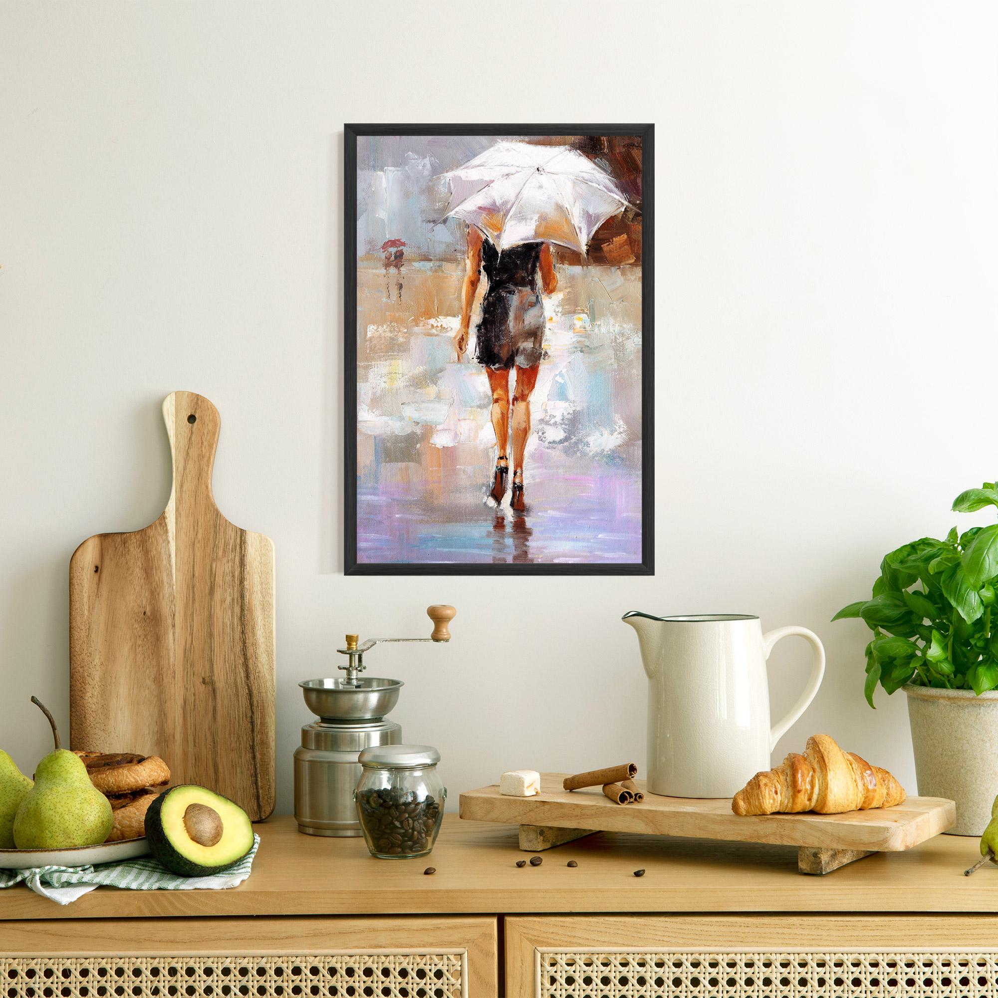 Gerahmte Poster Fashion Lady mockup 8