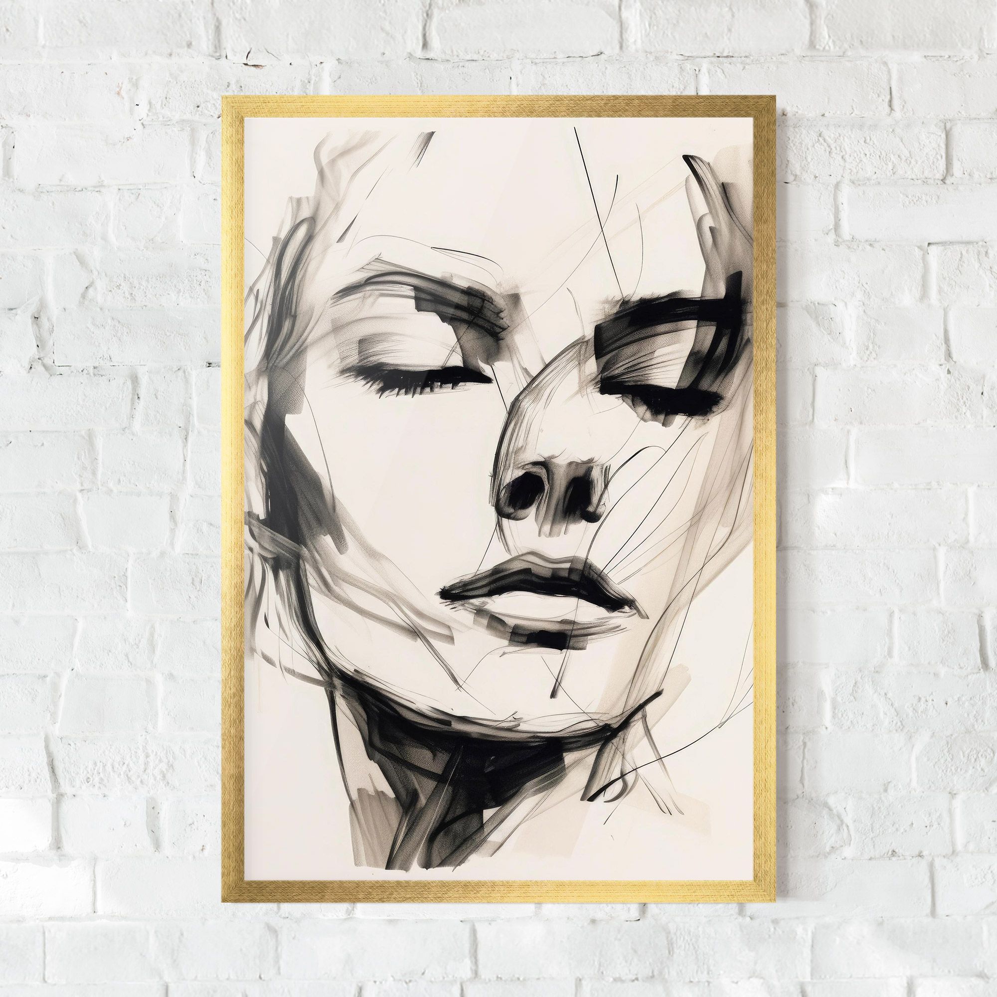 Continuous Line Woman mockup 0