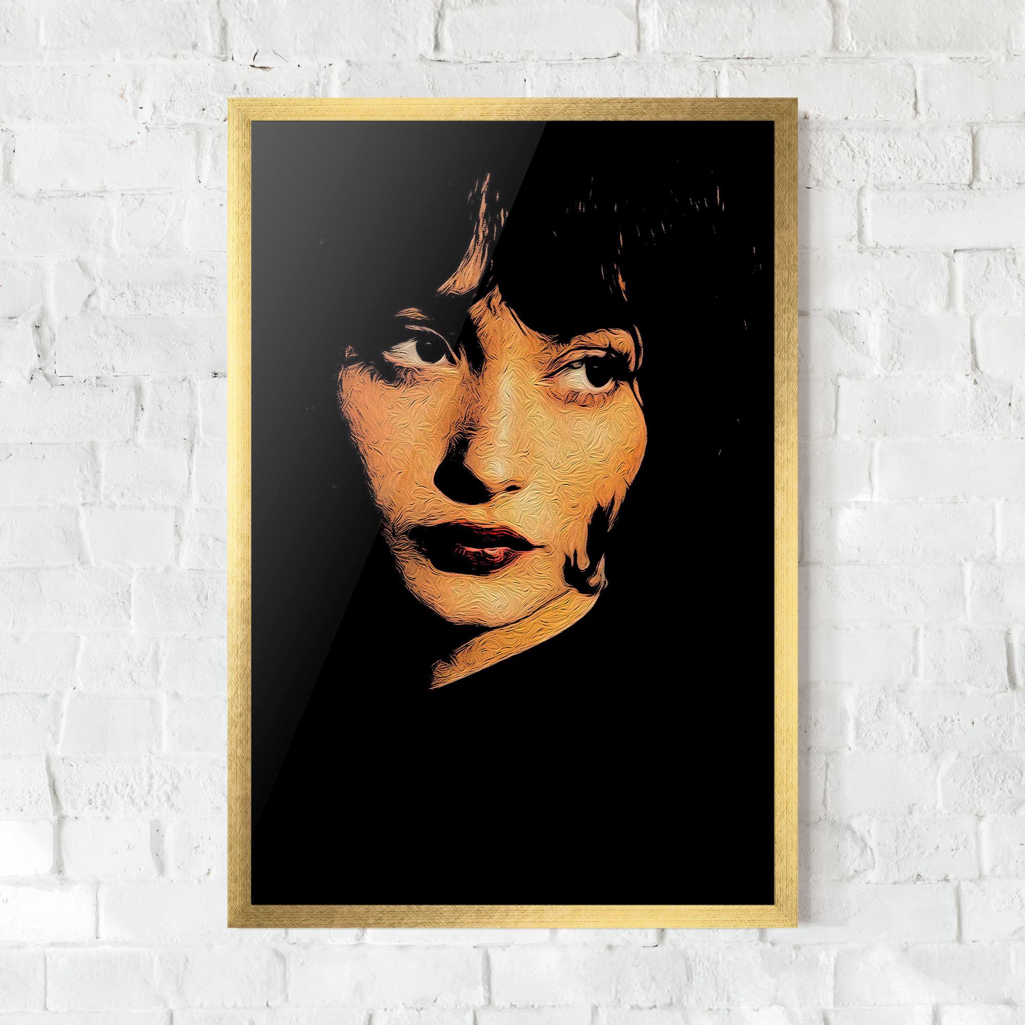 Gerahmte Poster Light Portrait mockup 0