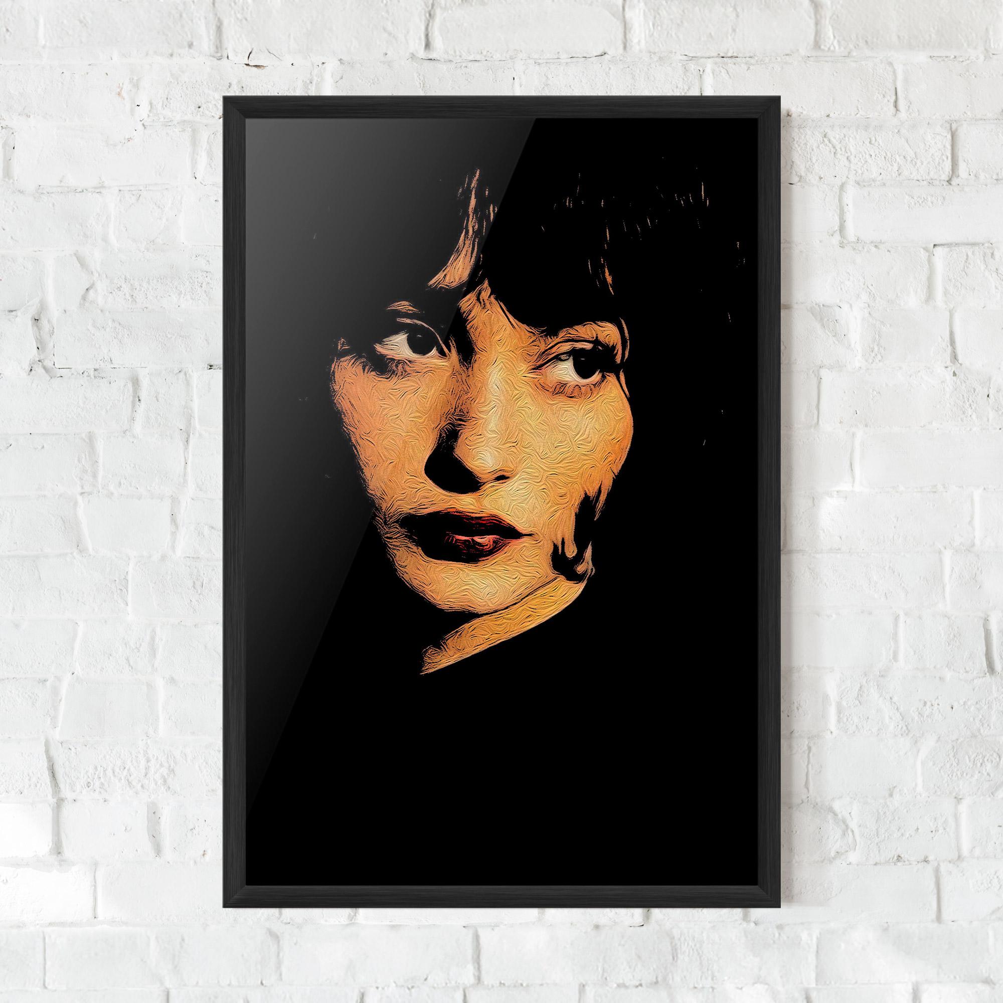 Gerahmte Poster Light Portrait mockup 0