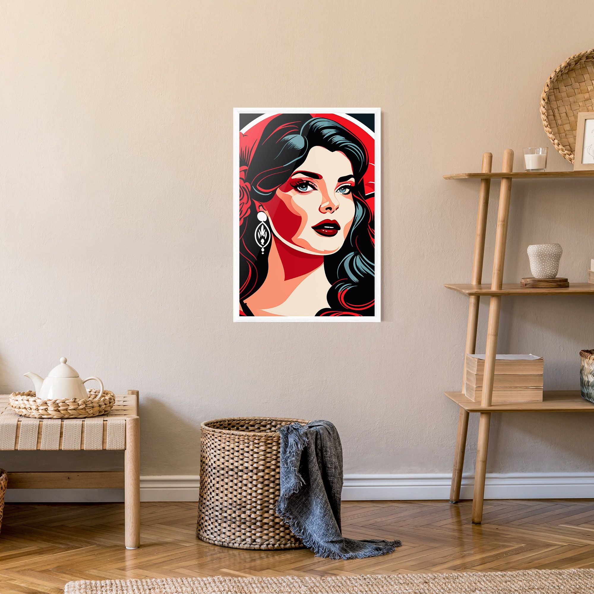 Red Light Portrait mockup 9