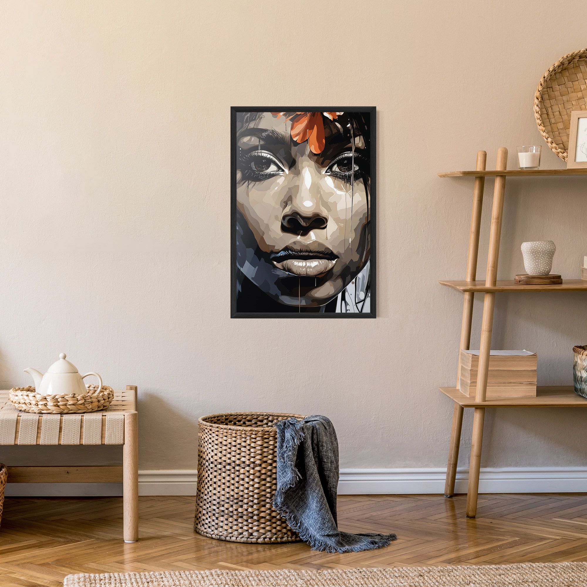 Pretty Girl Portrait mockup 9