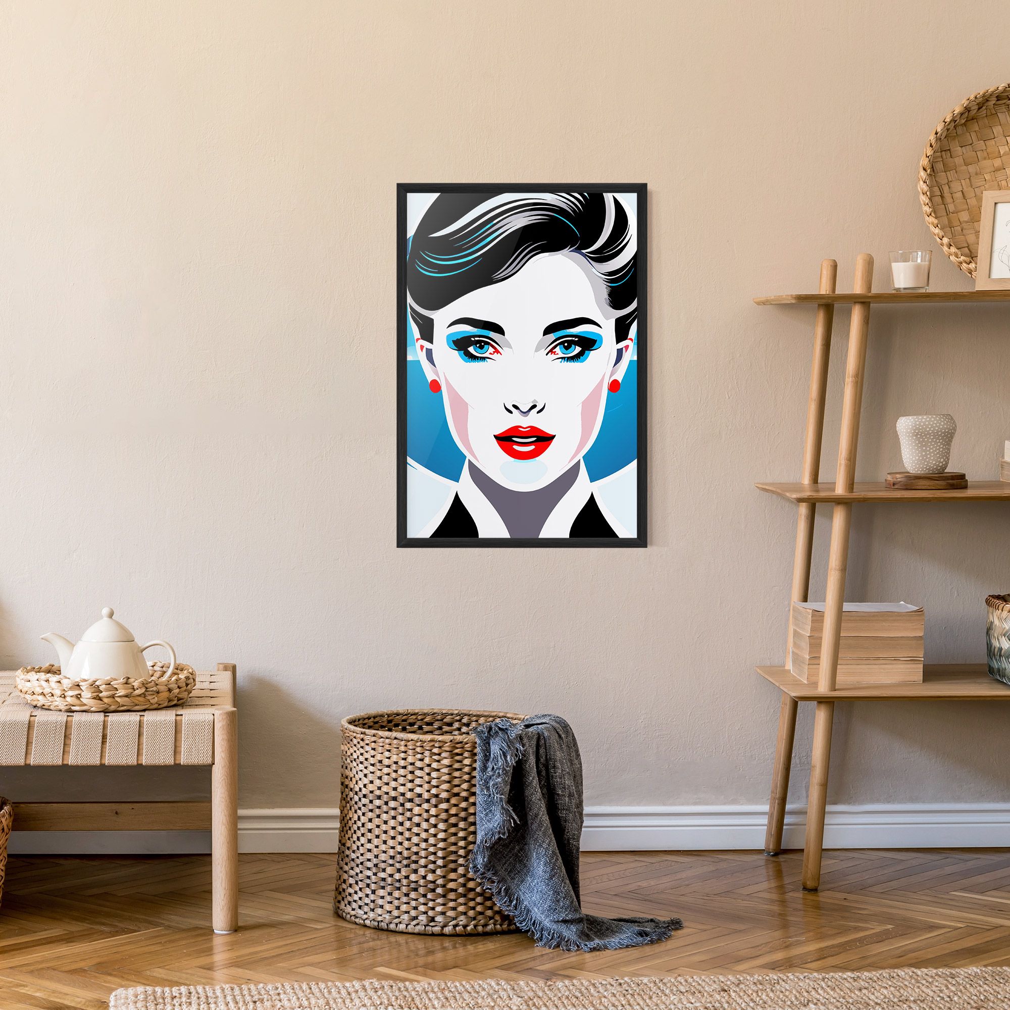 Smart Woman Portrait mockup 9