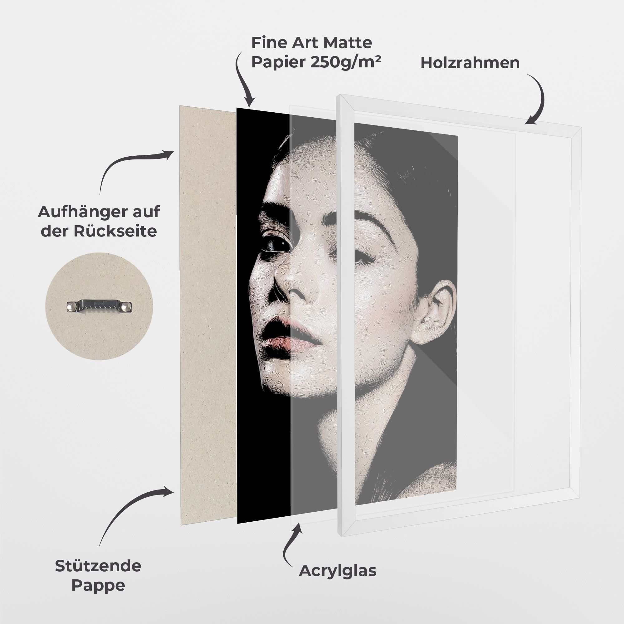 Pretty Portrait Girl mockup 1