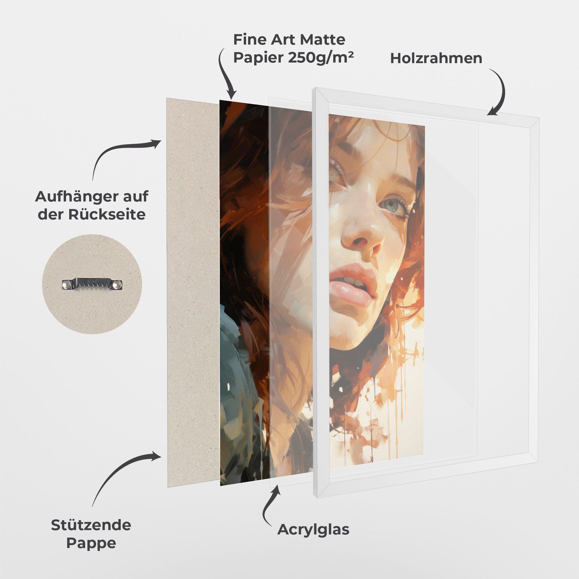 Pretty Woman Portrait mockup 1