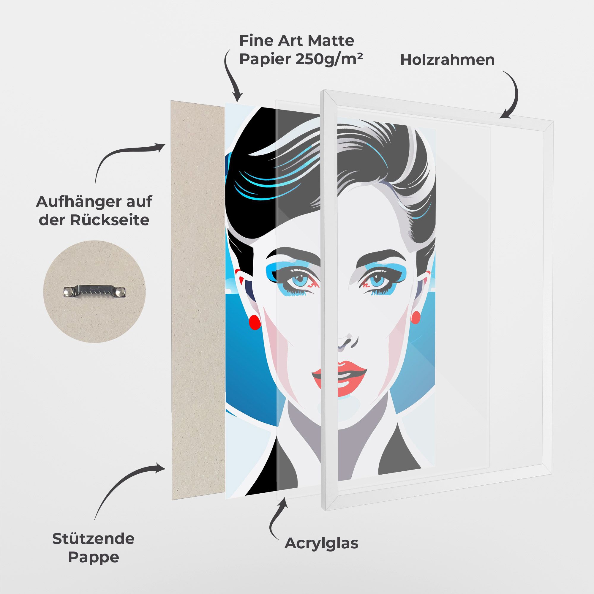 Smart Woman Portrait mockup 1