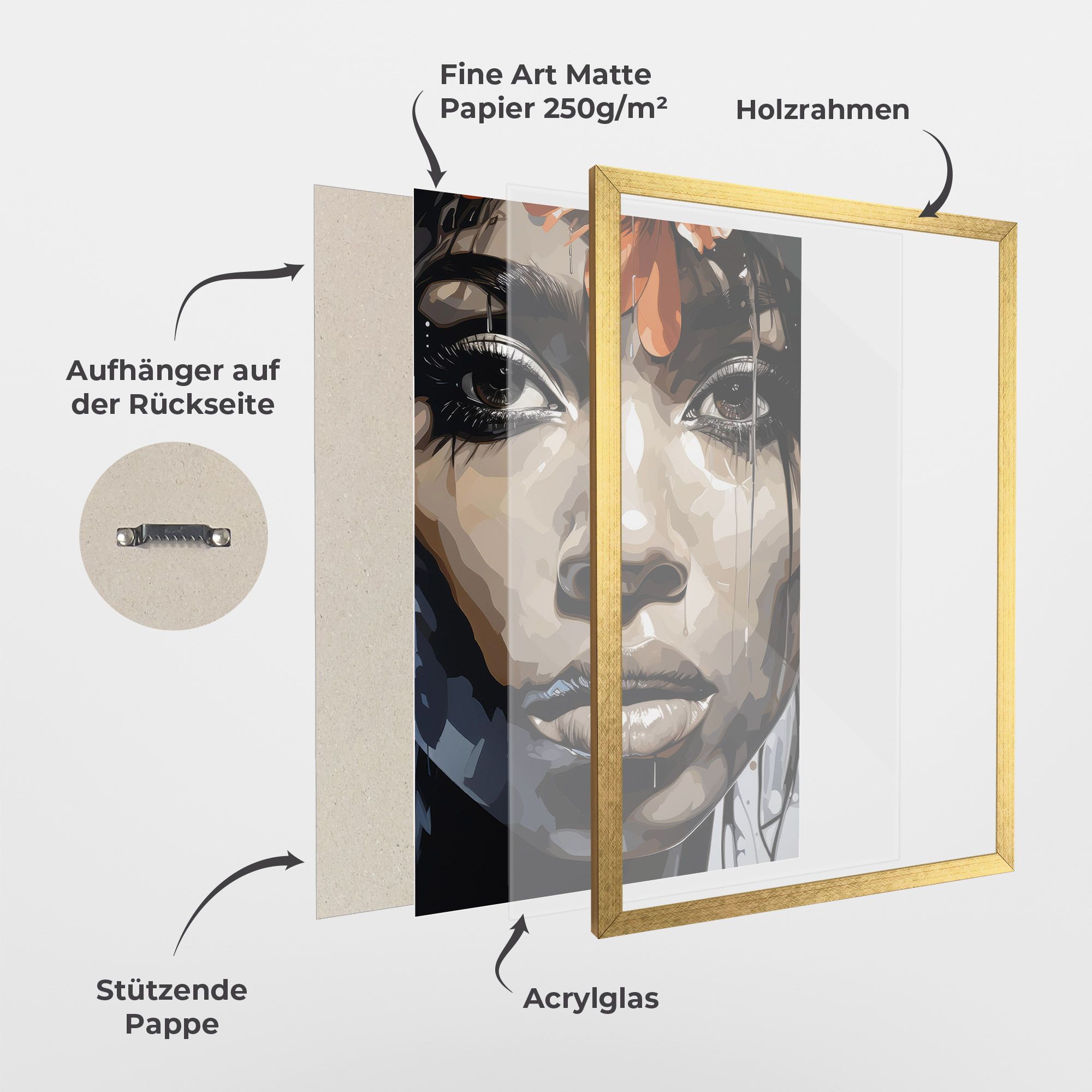 Pretty Girl Portrait mockup 1