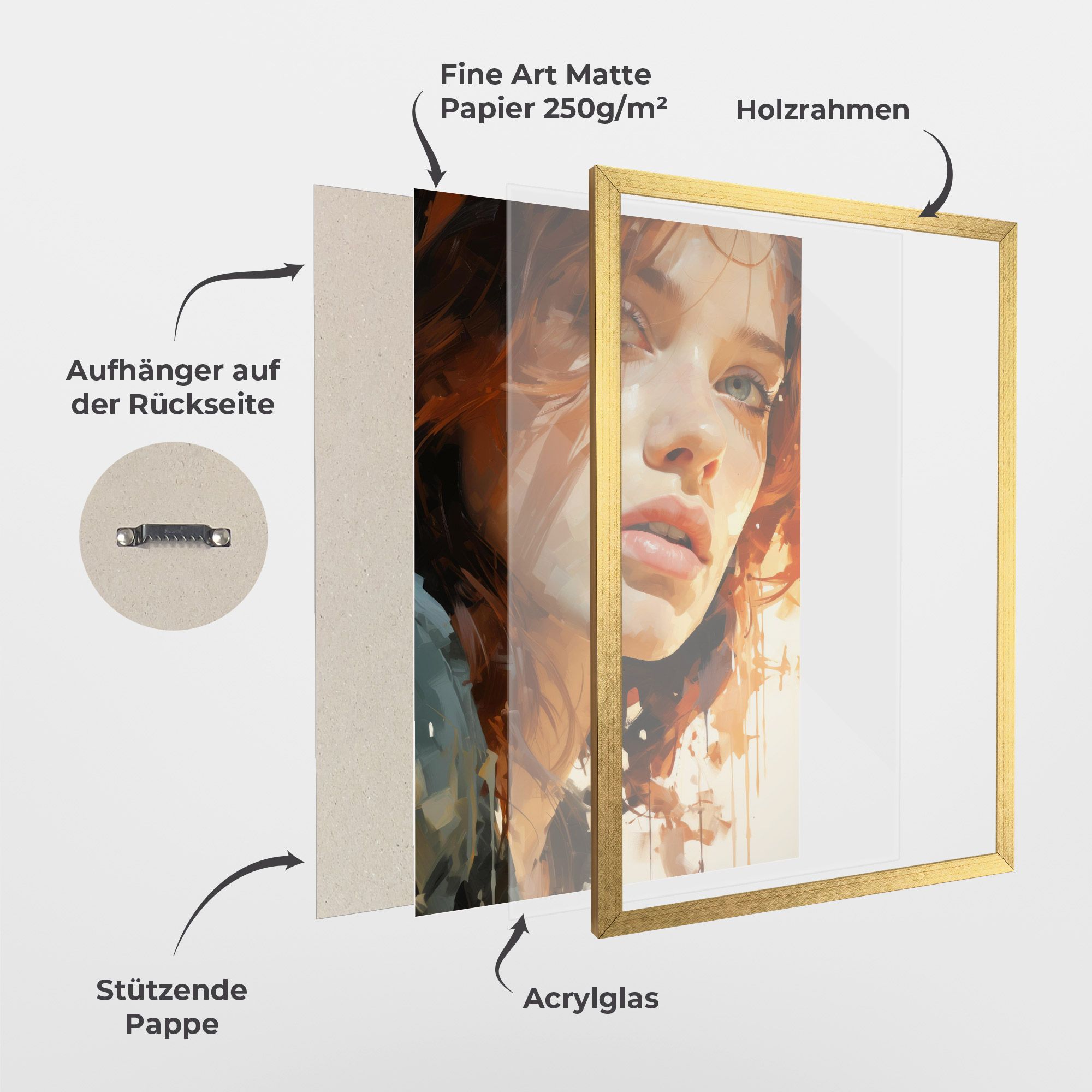 Pretty Woman Portrait mockup 1