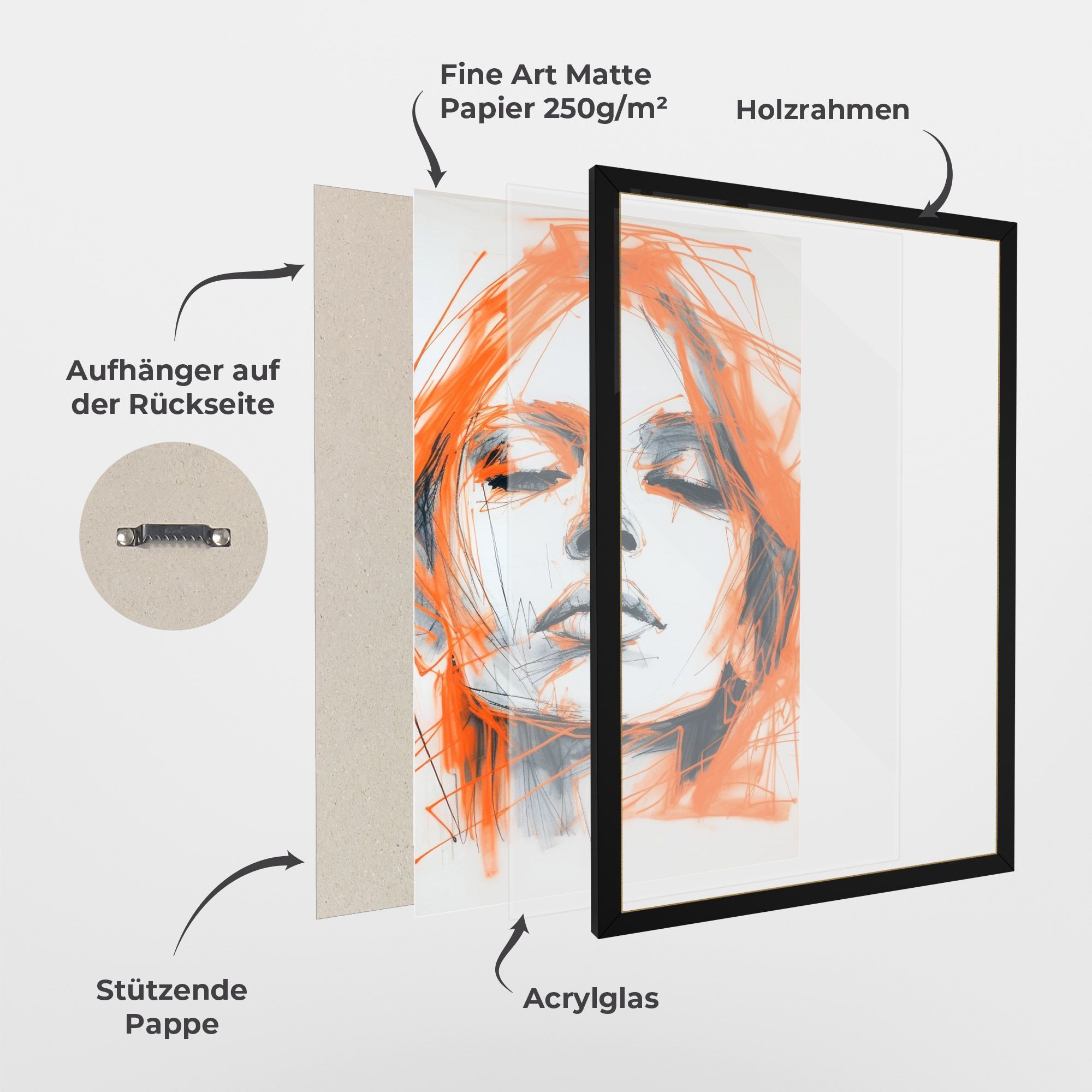 Orange Ink Drawing mockup 1