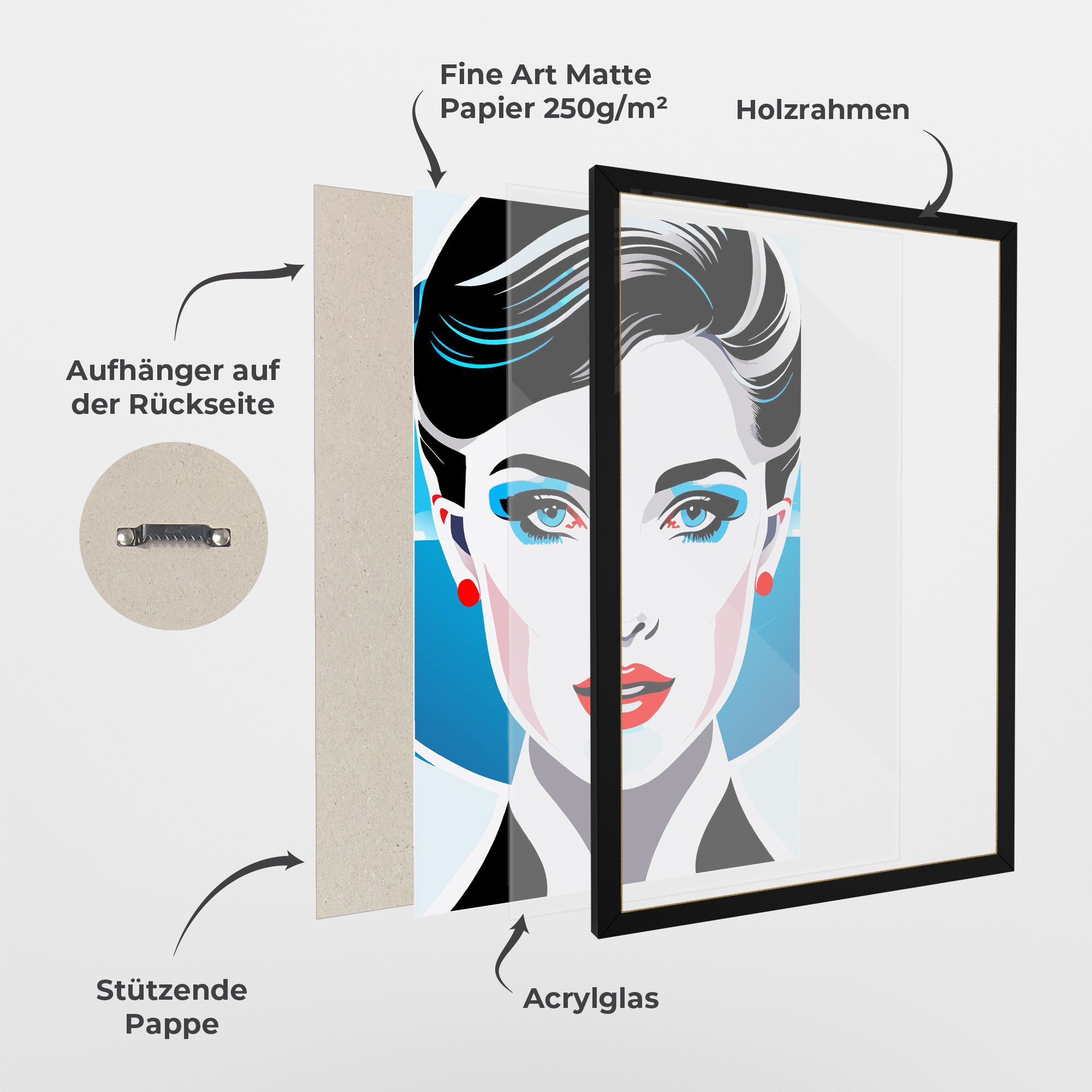 Smart Woman Portrait mockup 1