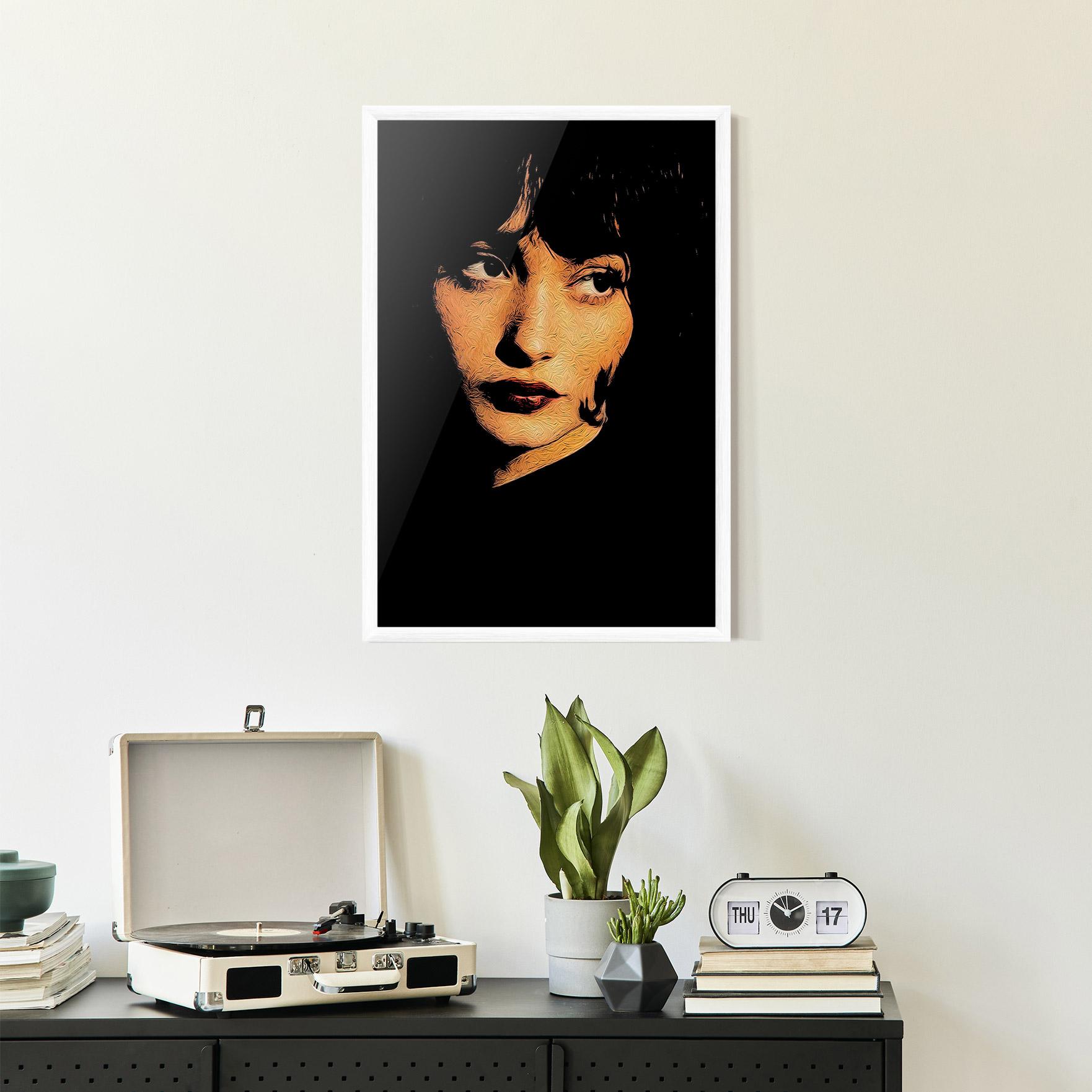 Gerahmte Poster Light Portrait mockup 2