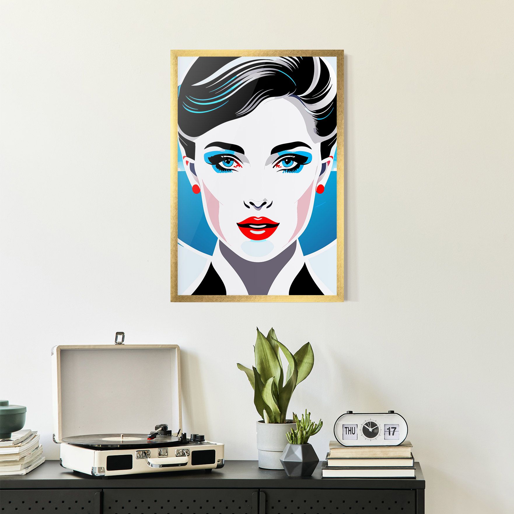 Smart Woman Portrait mockup 2