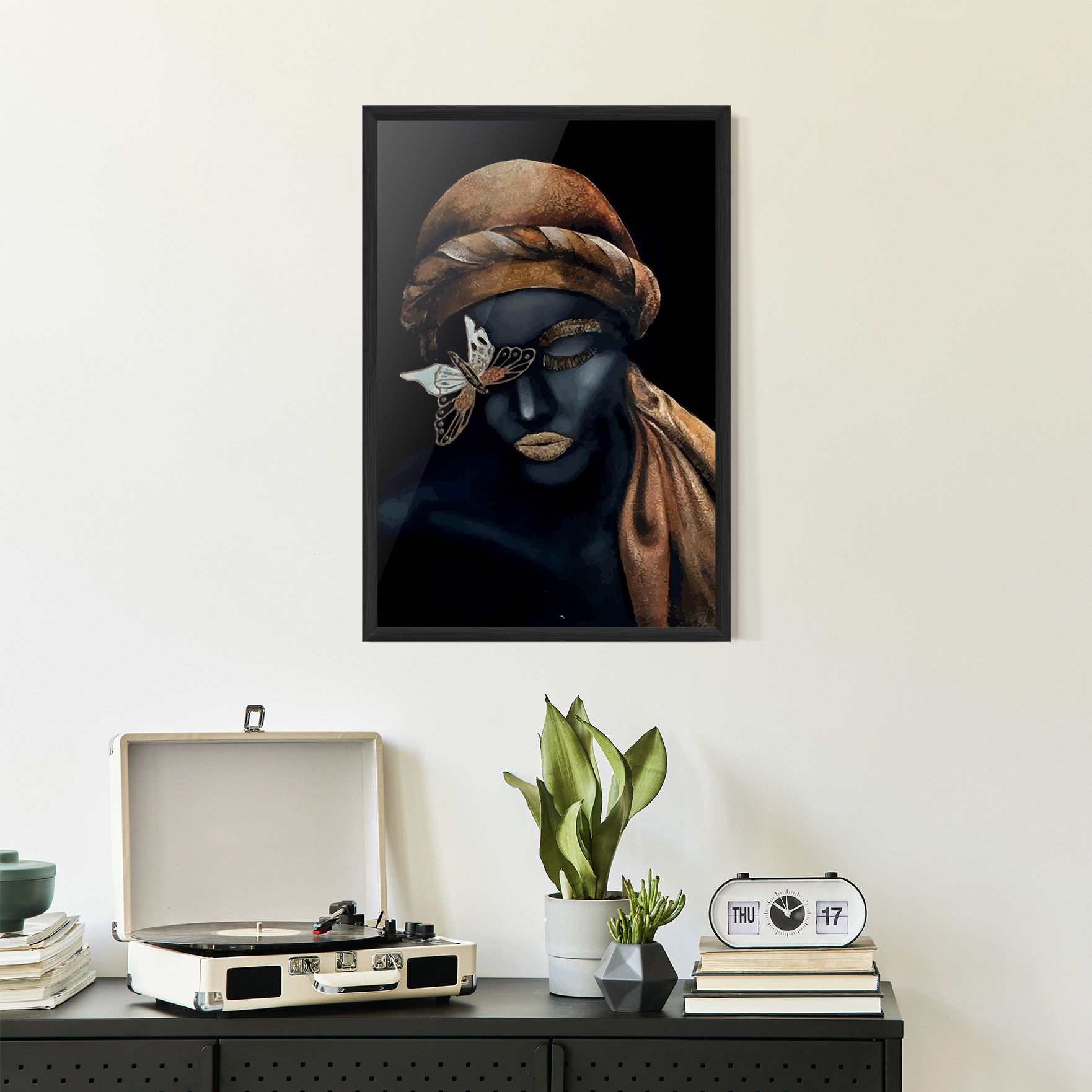 Butterfly Lady mockup 2