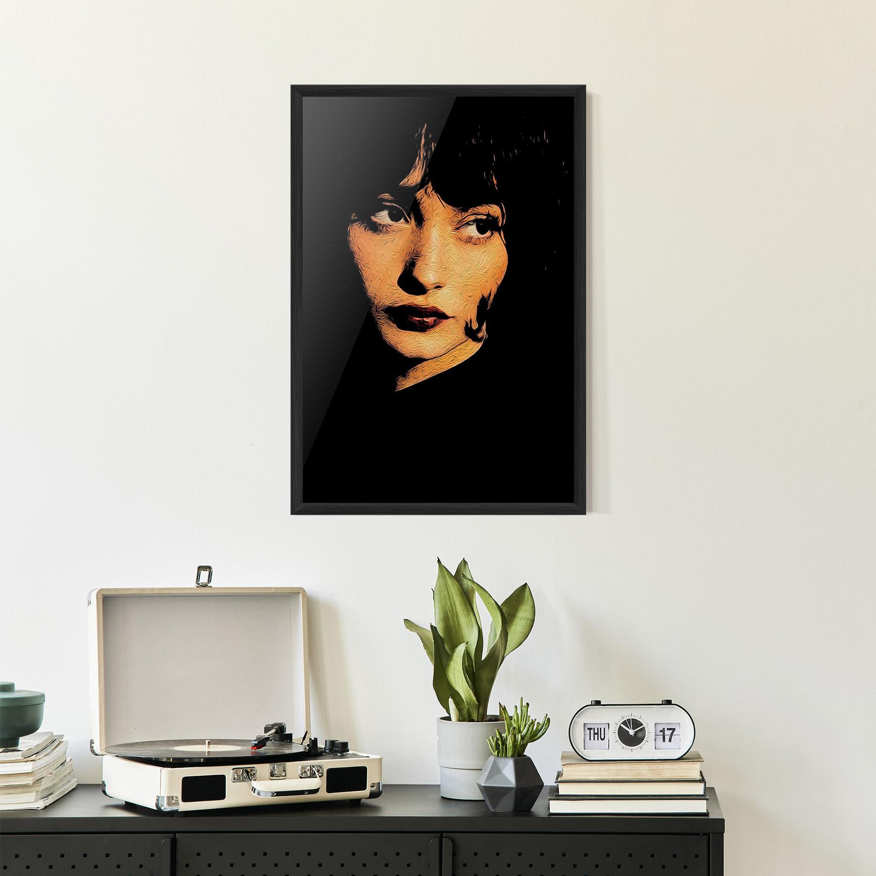 Gerahmte Poster Light Portrait mockup 2