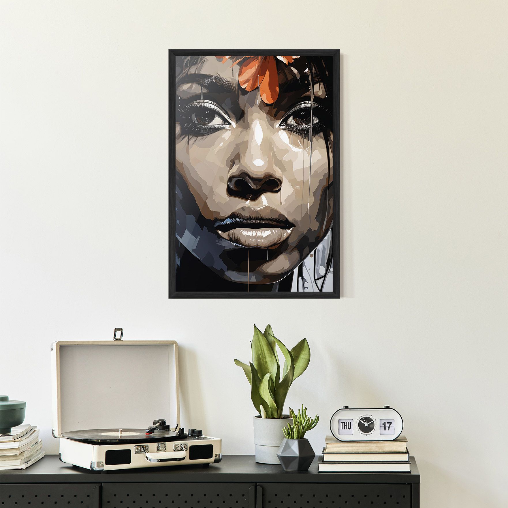 Pretty Girl Portrait mockup 2