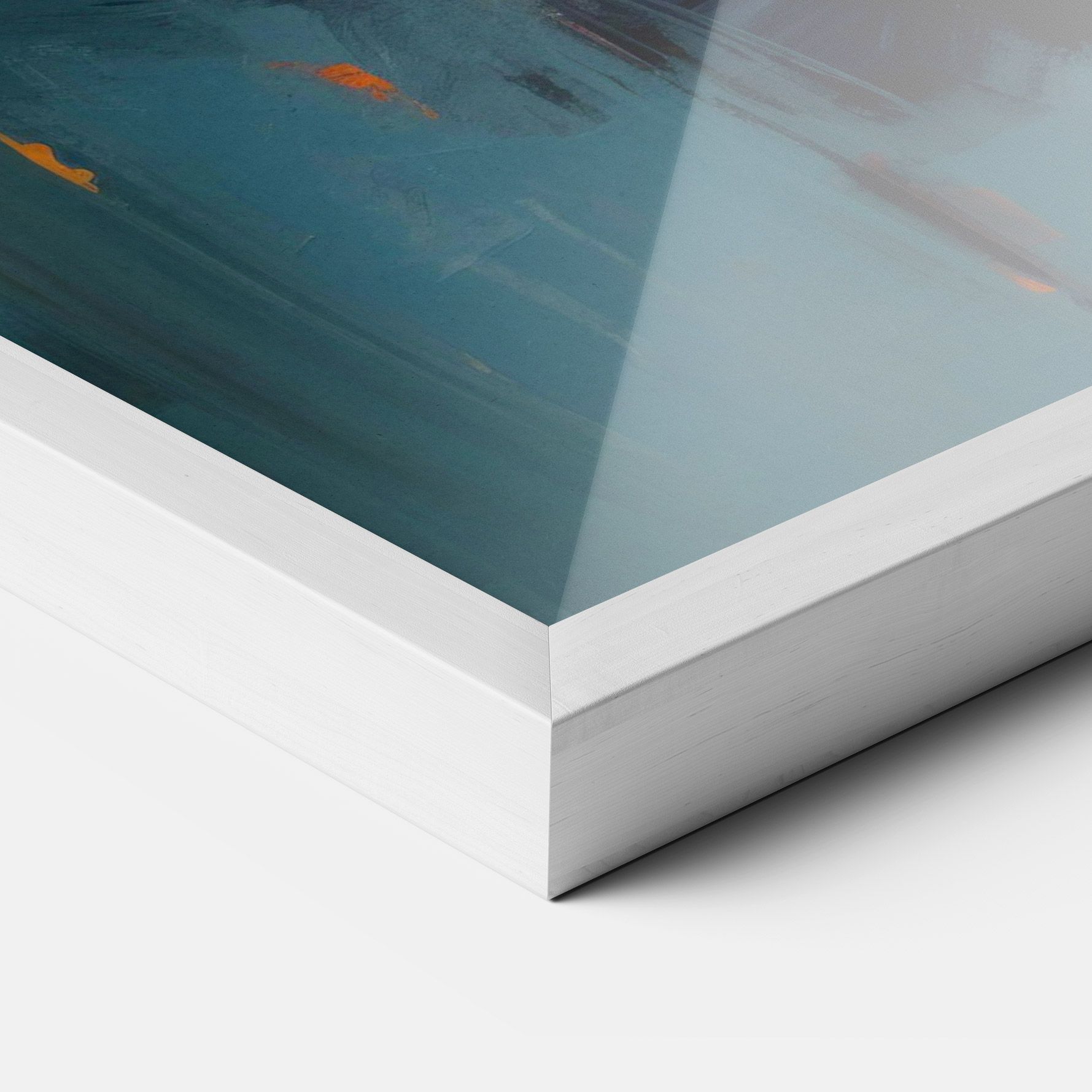 Acrylic Asian Portrait mockup 3