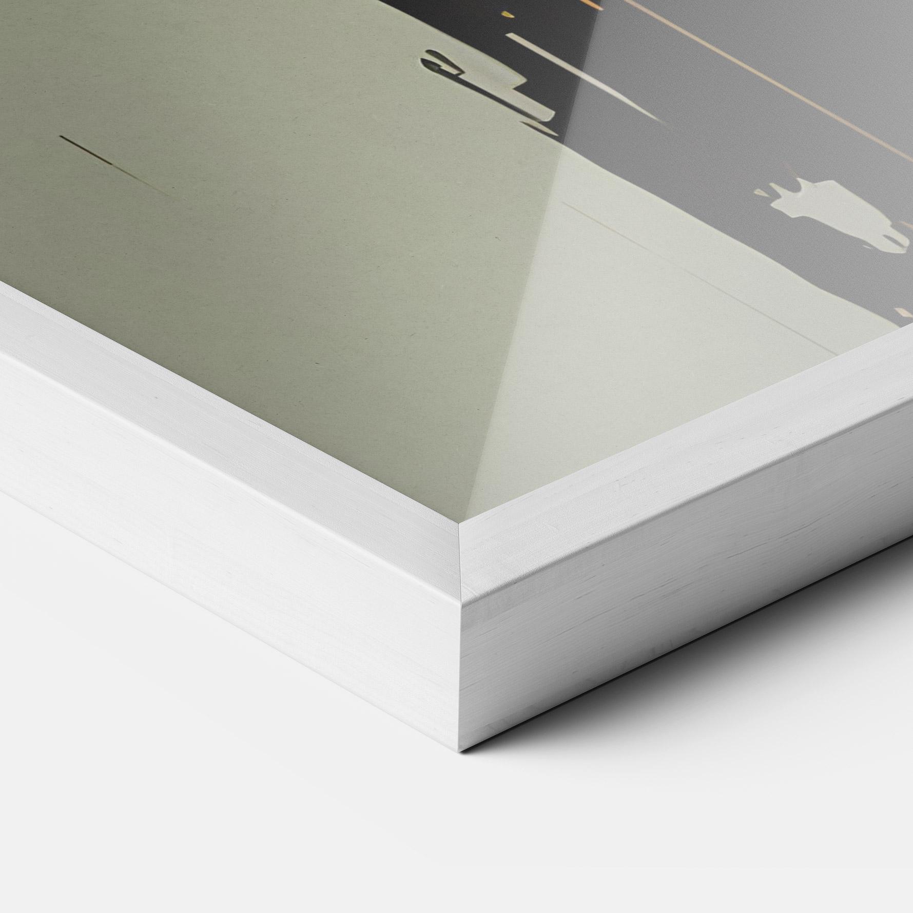 Gerahmte Poster Apologetic Face mockup 3