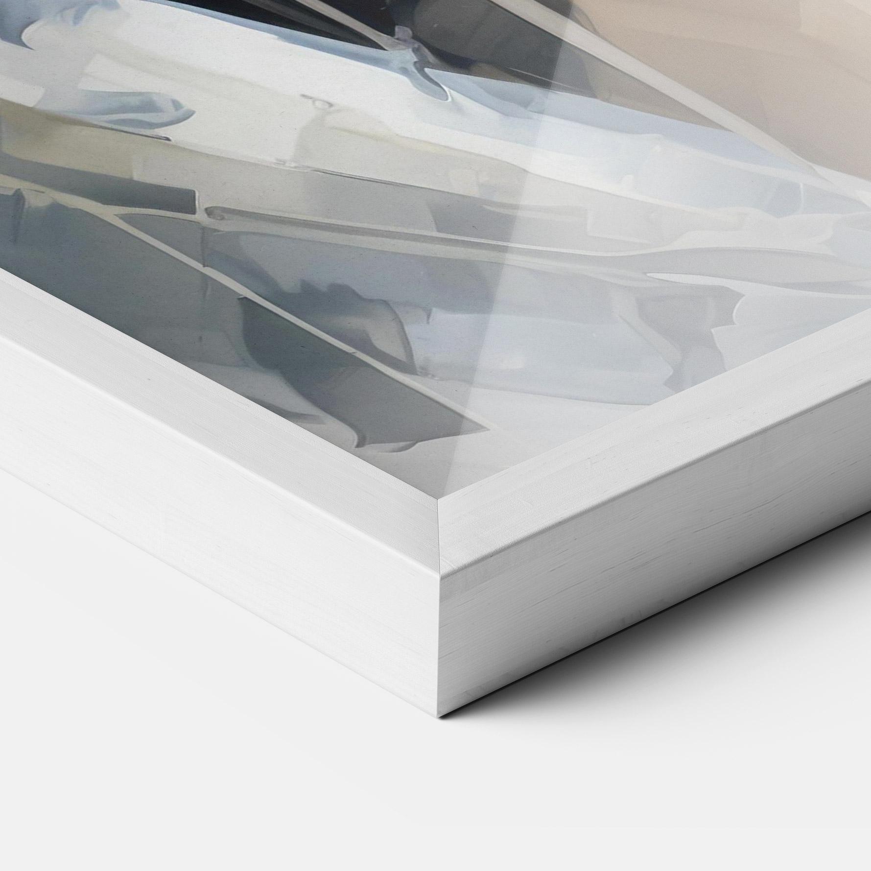 Gerahmte Poster Close Up Portrait mockup 3