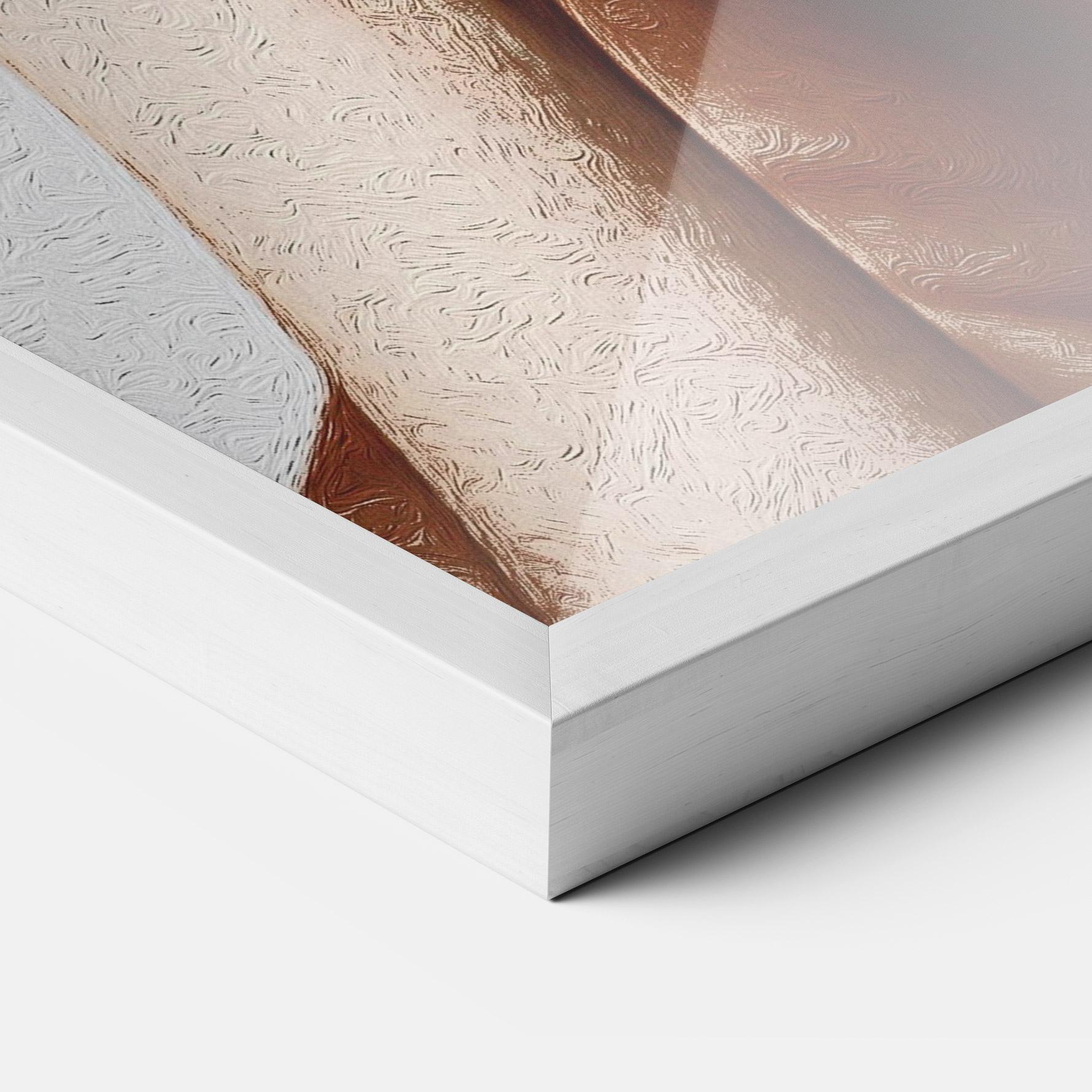 Gerahmte Poster Grey Eye Portrait mockup 3