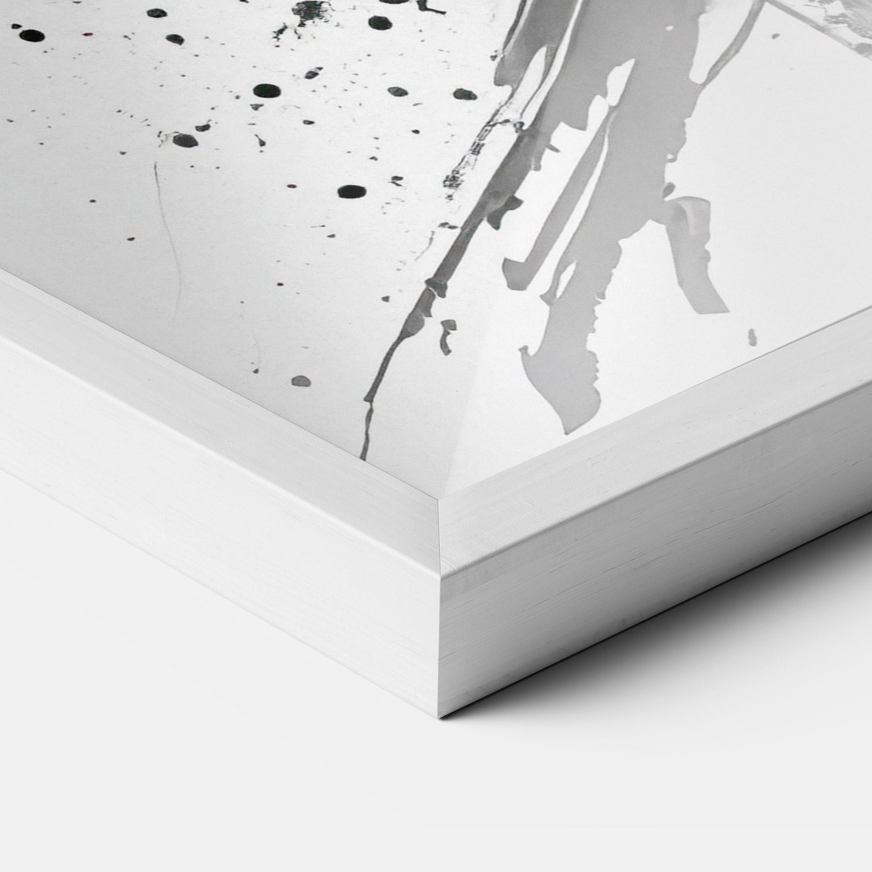 Gerahmte Poster Ink Splash Portrait mockup 3