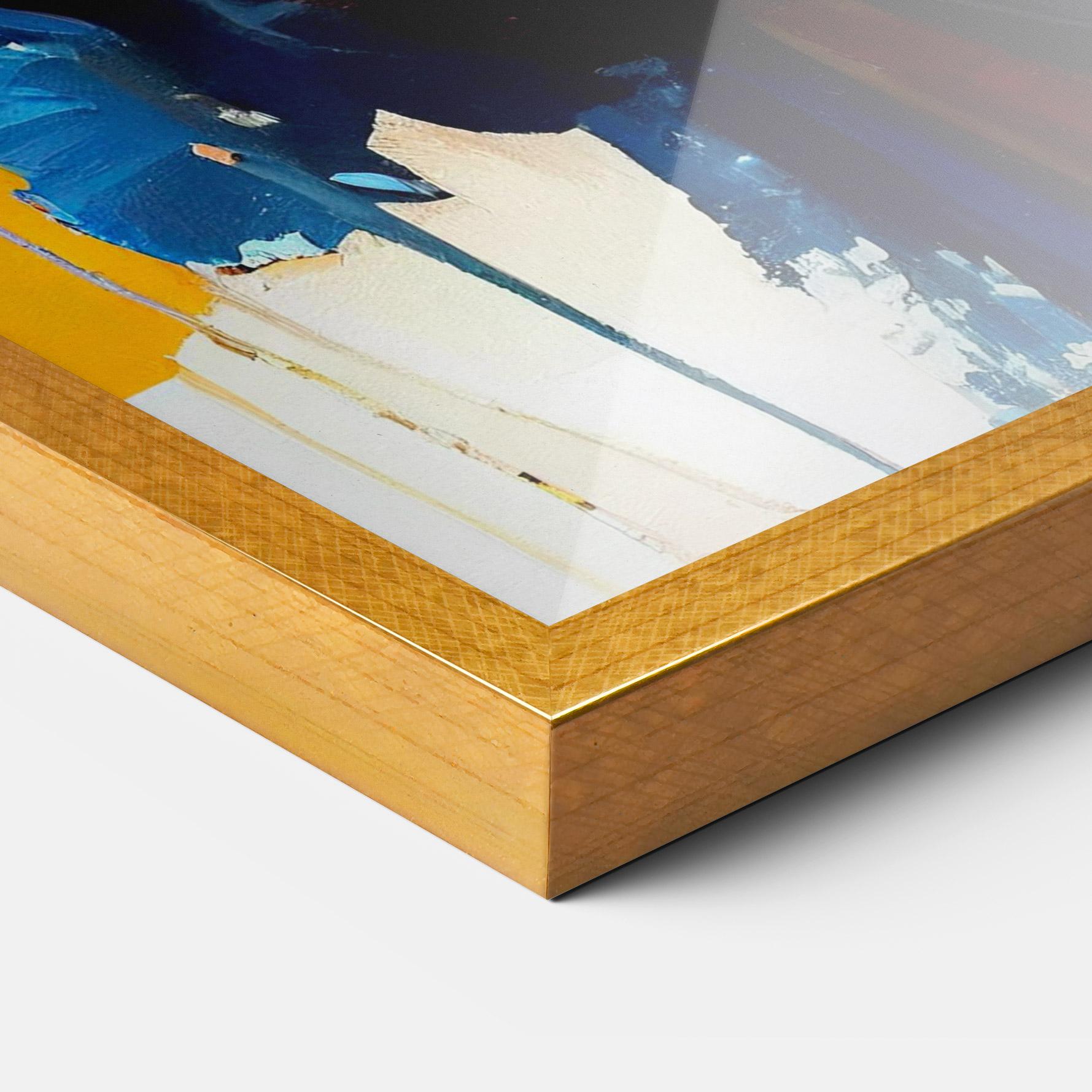 Gerahmte Poster Beautiful Brunette Woman mockup 3