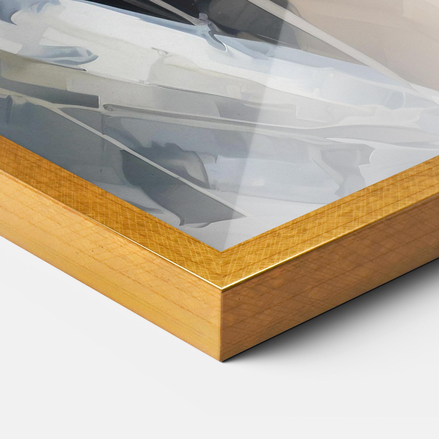 Gerahmte Poster Close Up Portrait mockup 3