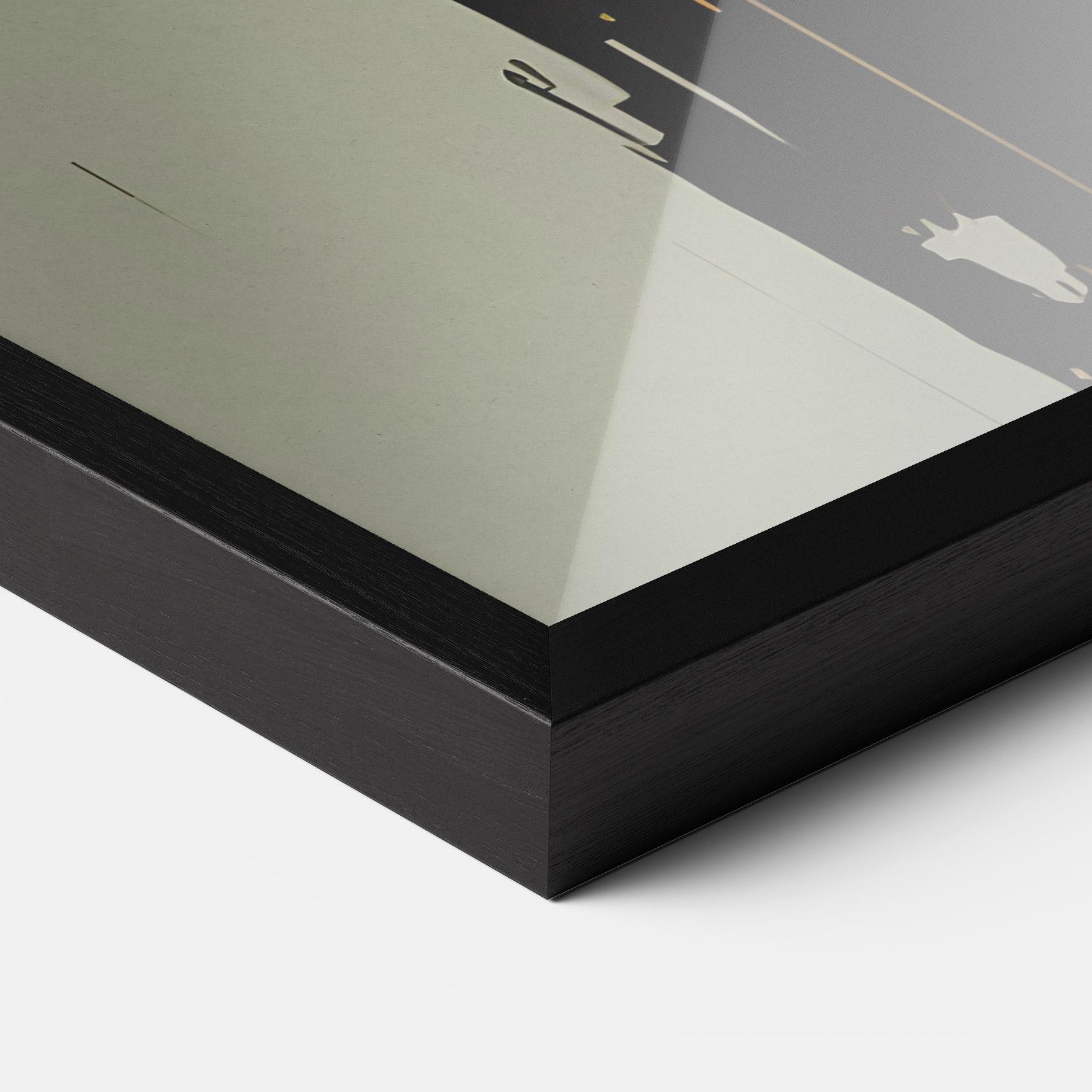 Gerahmte Poster Apologetic Face mockup 3