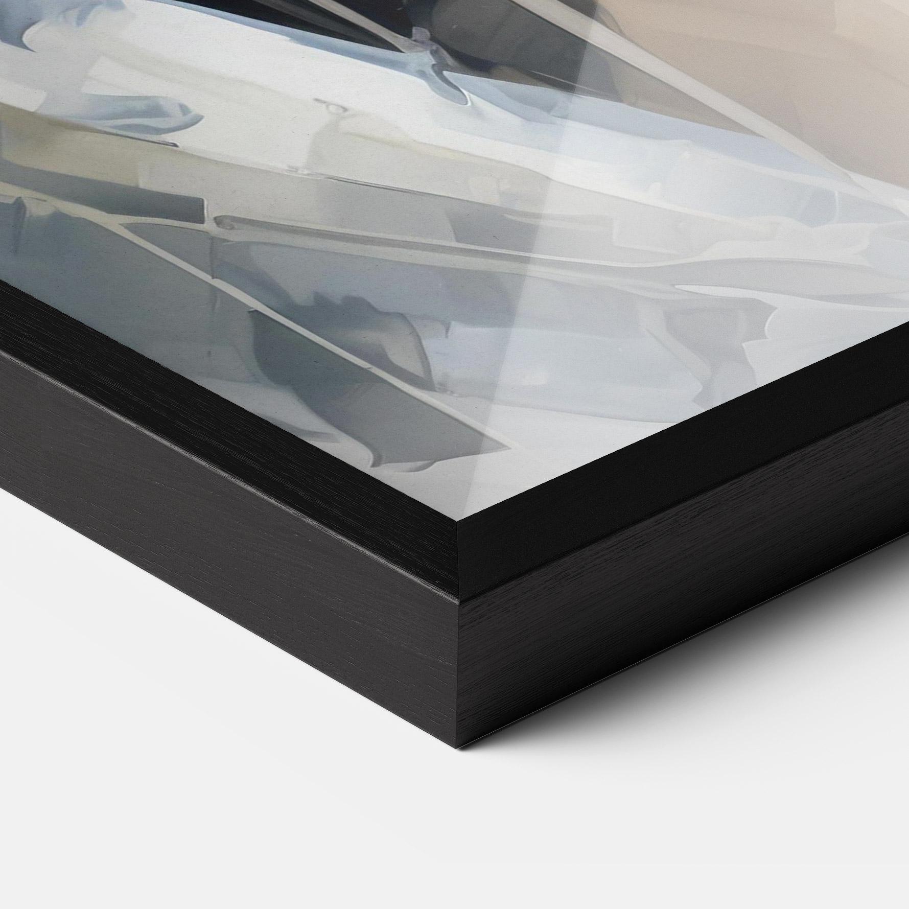 Gerahmte Poster Close Up Portrait mockup 3