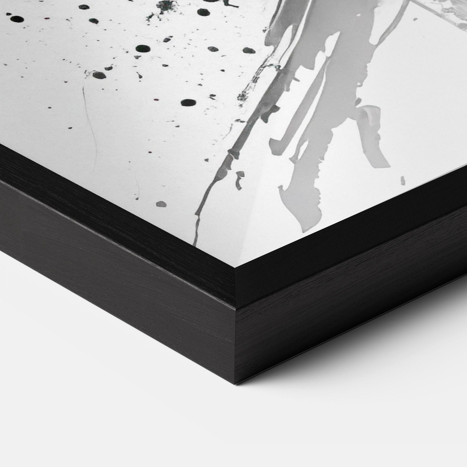 Gerahmte Poster Ink Splash Portrait mockup 3