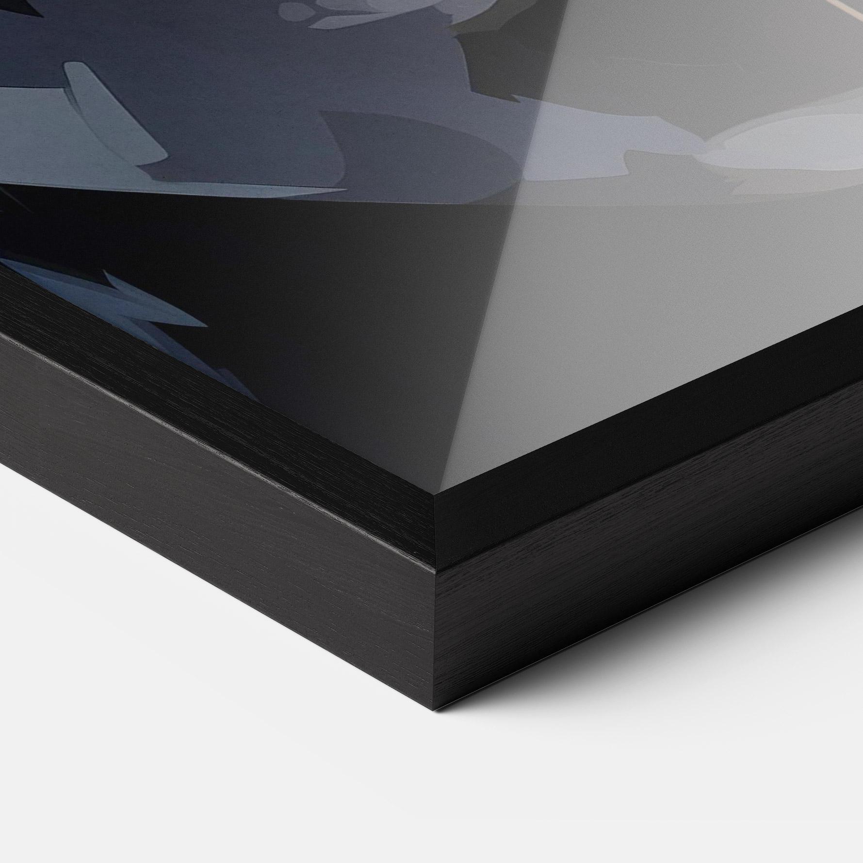 Gerahmte Poster Pretty Girl Portrait mockup 3