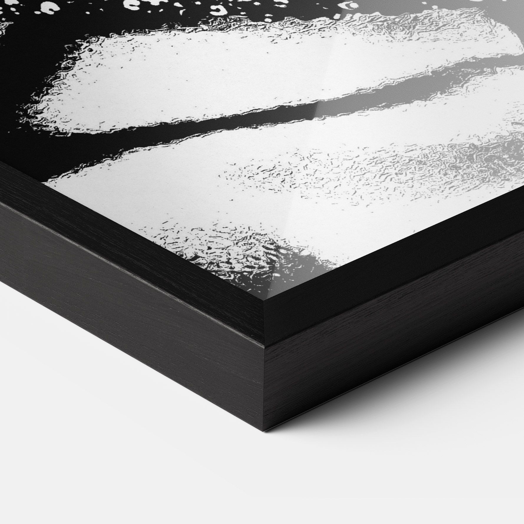 White Black Portrait mockup 3