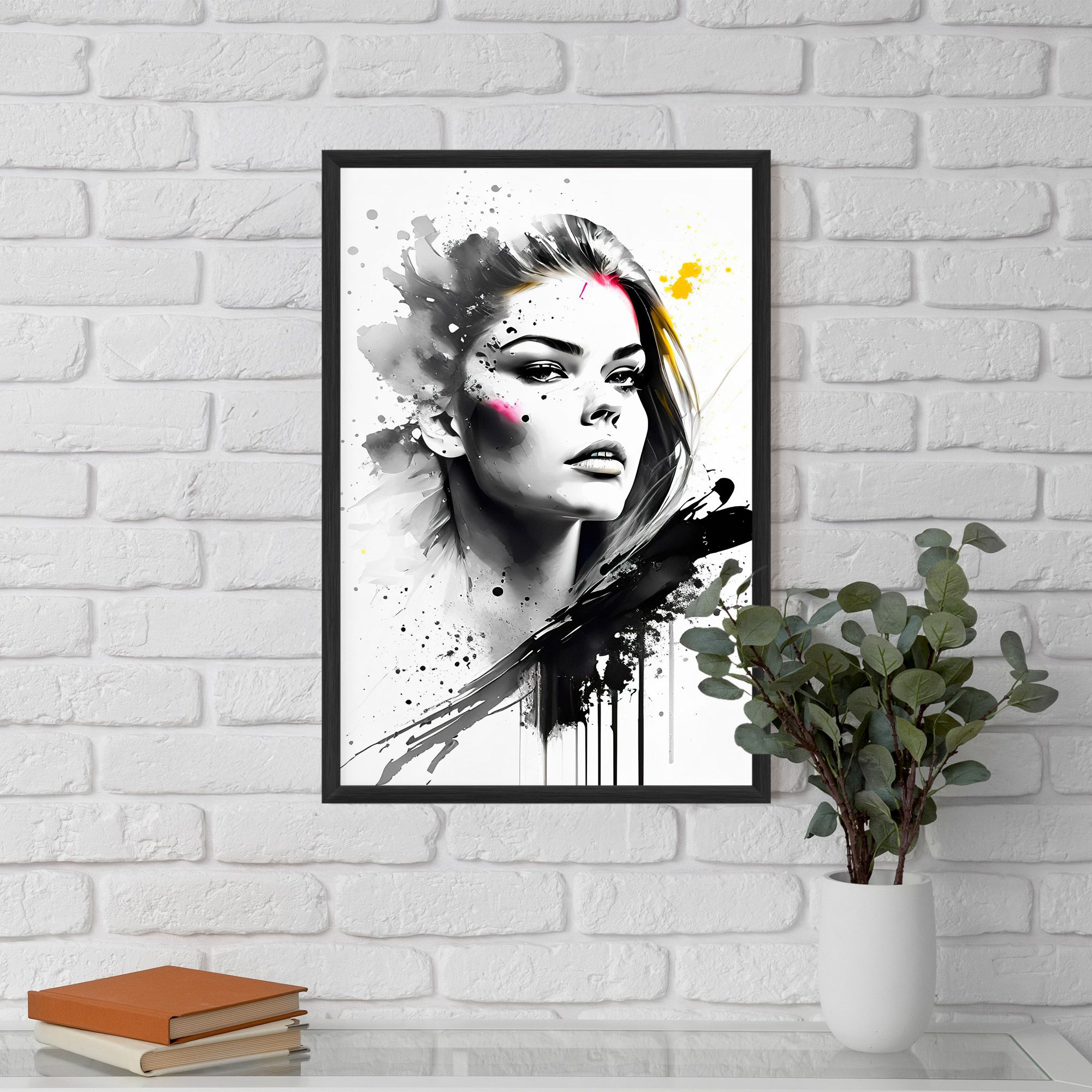 Ink Splash Portrait mockup 5