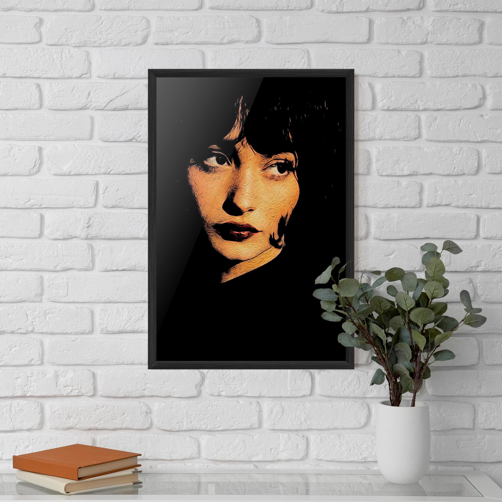 Gerahmte Poster Light Portrait mockup 5