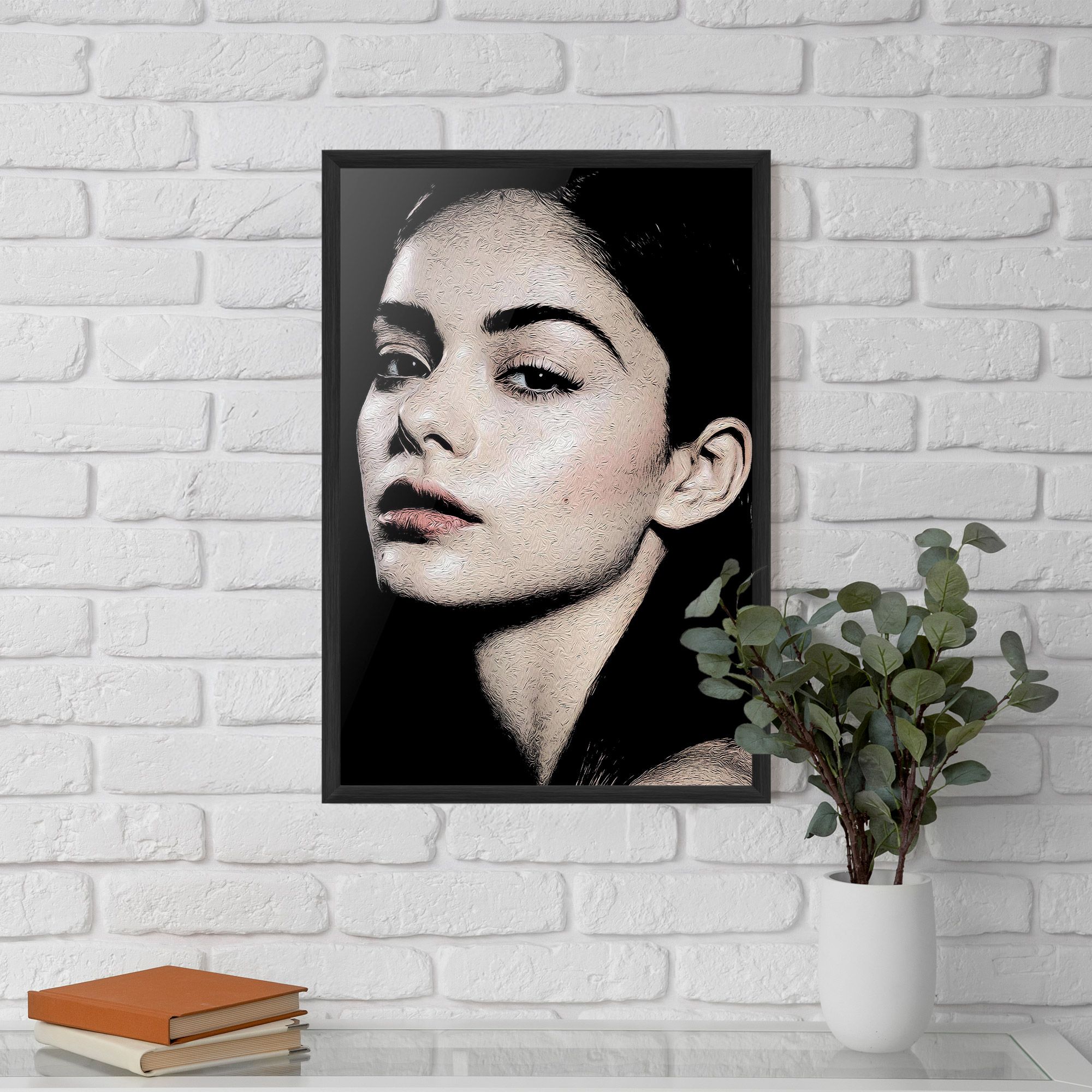 Pretty Portrait Girl mockup 5