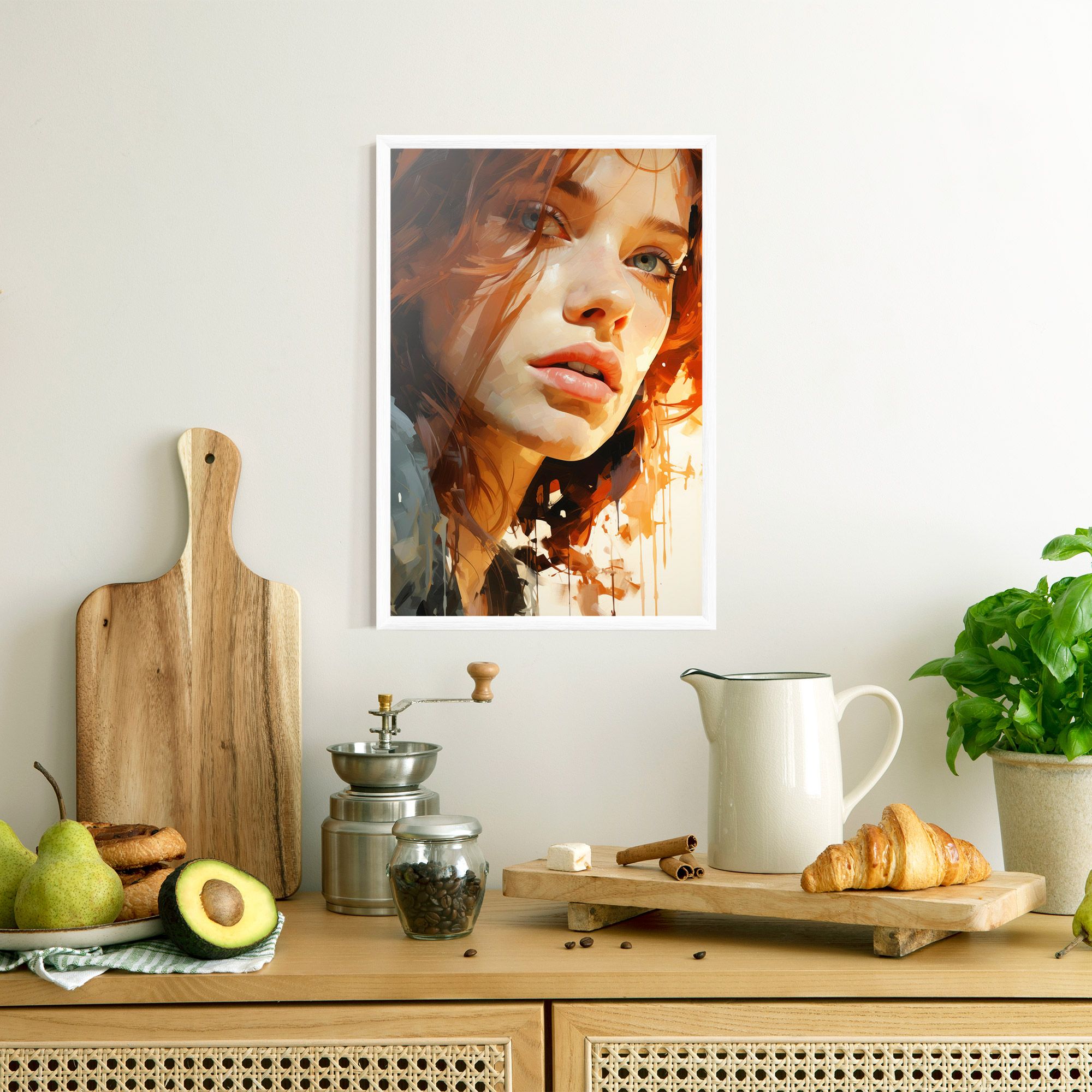 Pretty Woman Portrait mockup 8