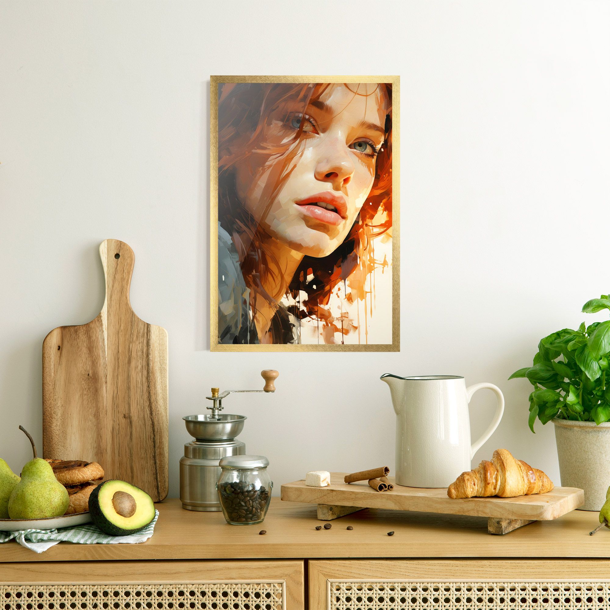 Pretty Woman Portrait mockup 8