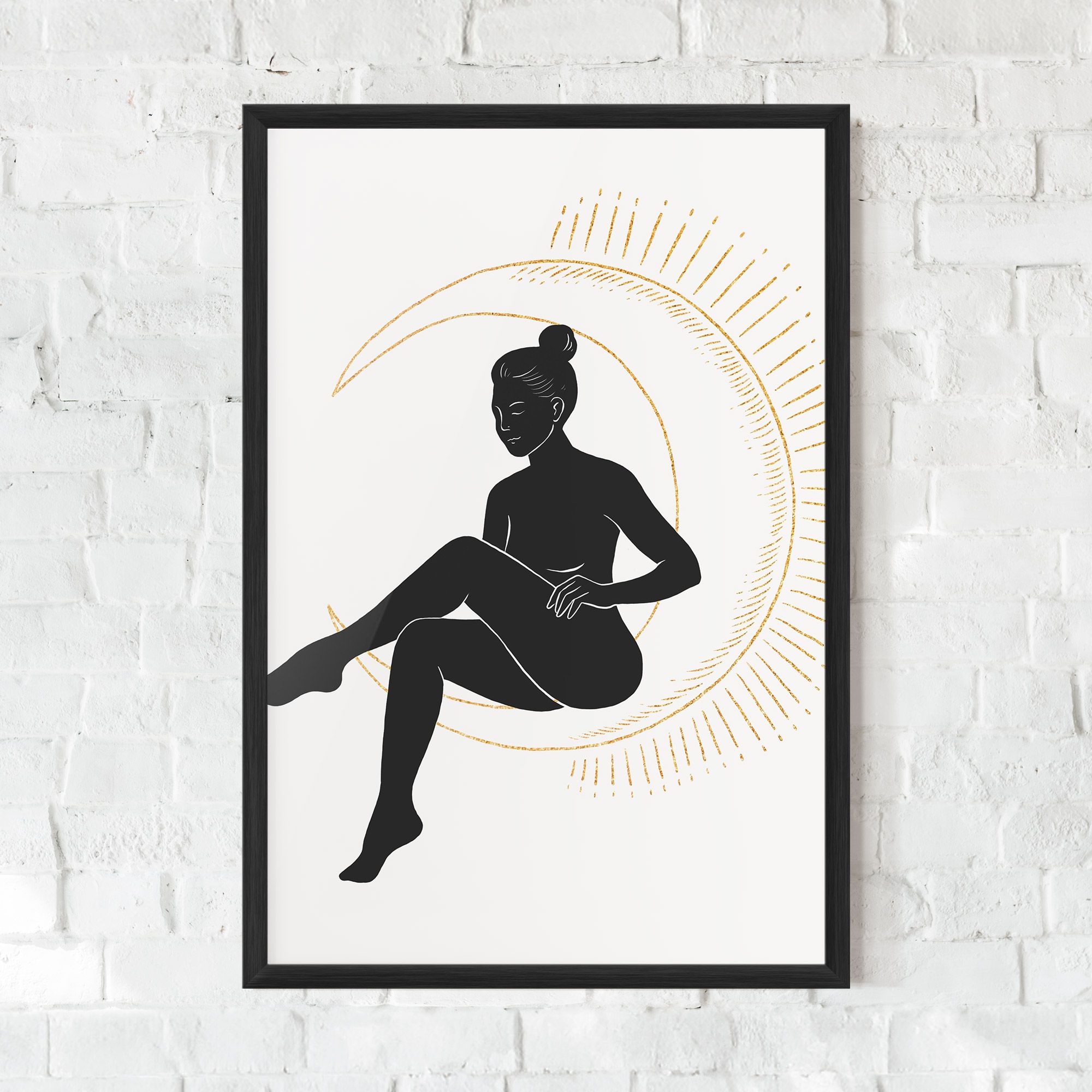 Sitting On The Moon mockup 0