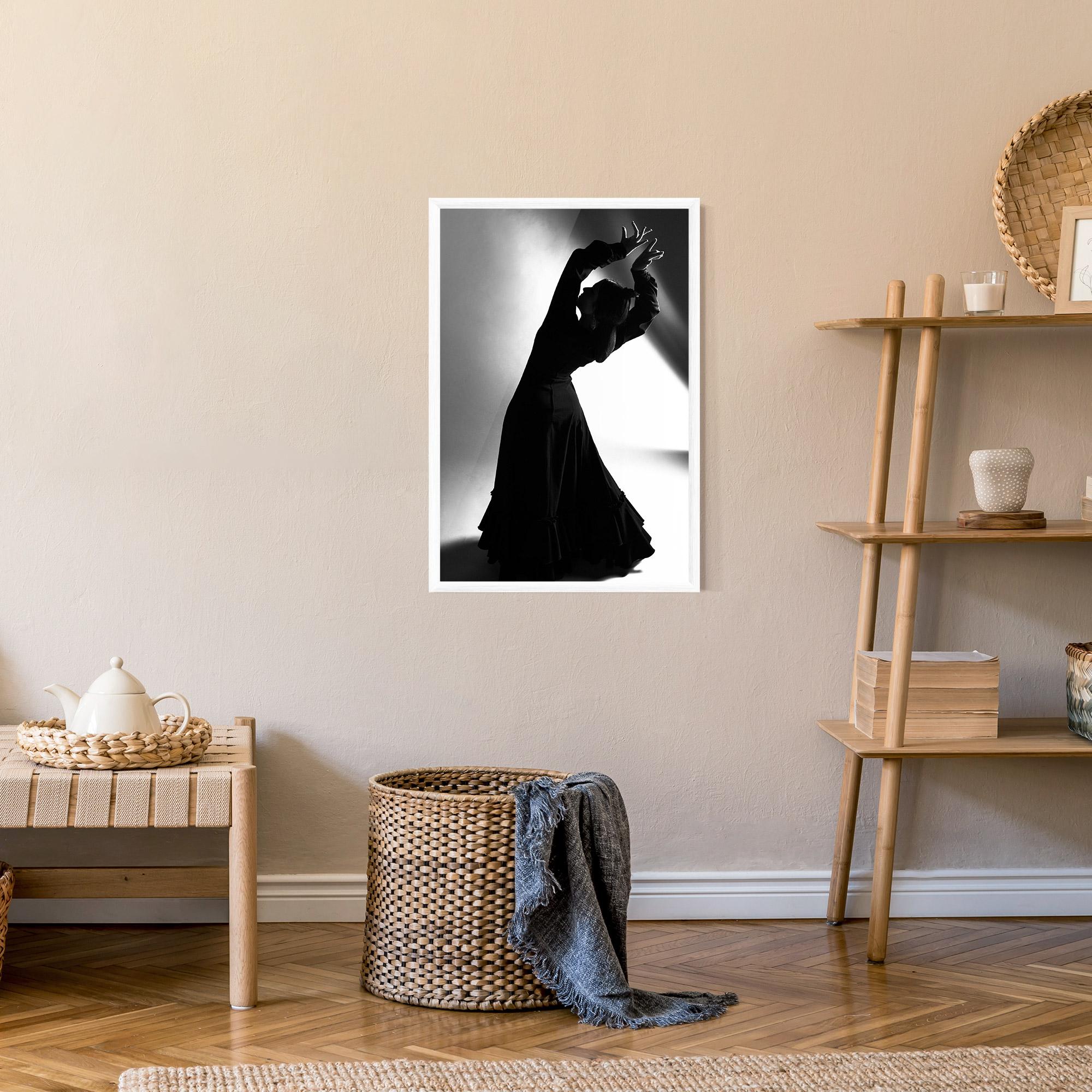 Gerahmte Poster Full Shot Dancer mockup 9