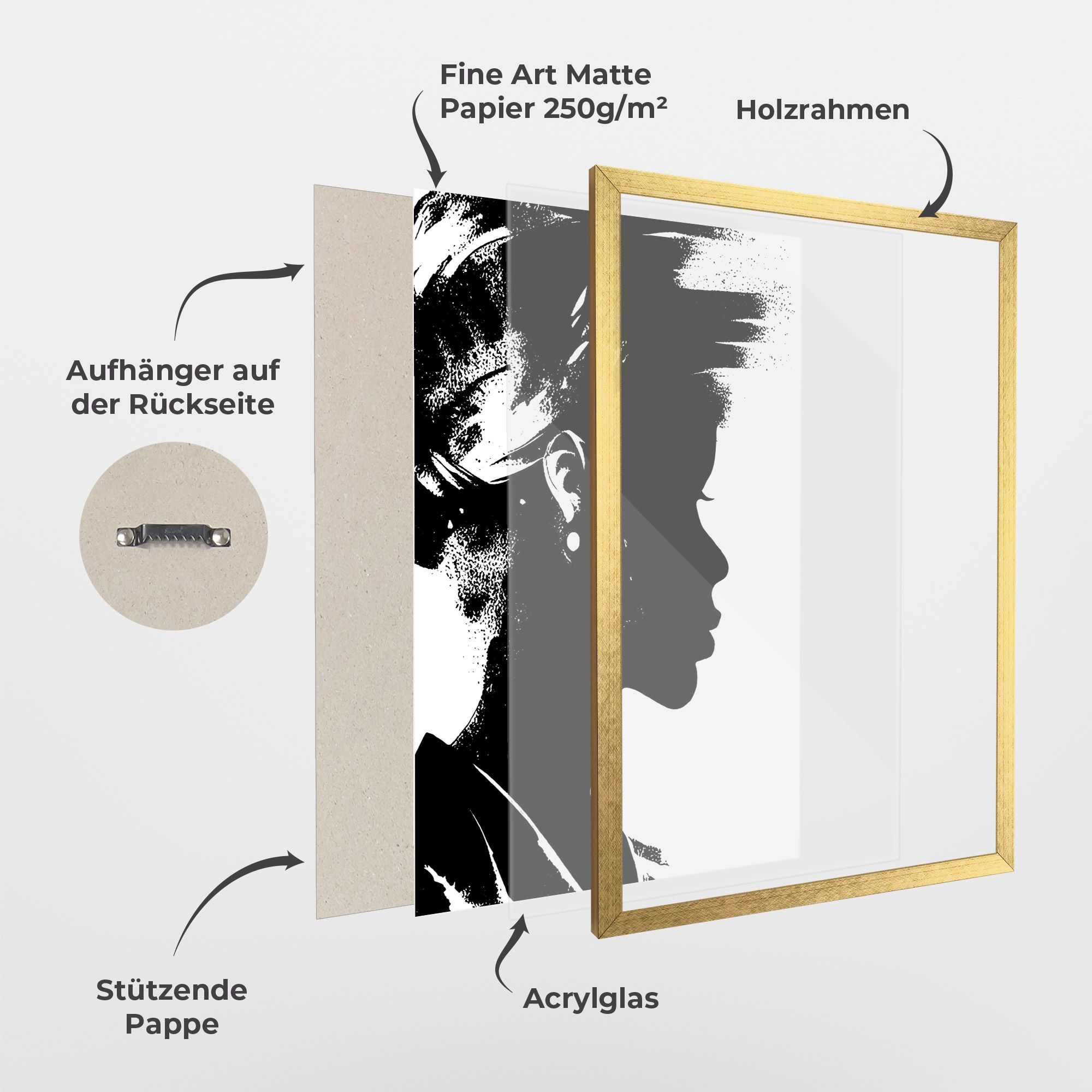 Black Silhouette mockup 1