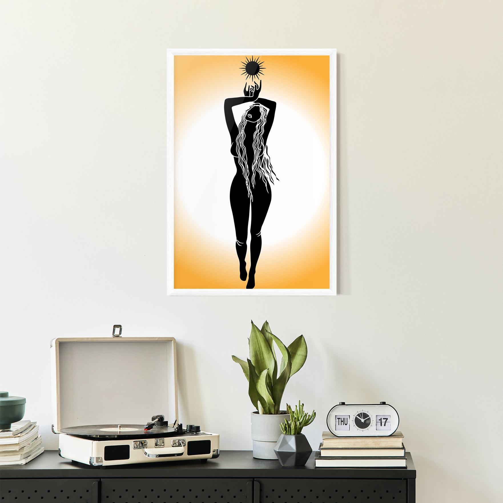 Gerahmte Poster Mistic Woman mockup 2