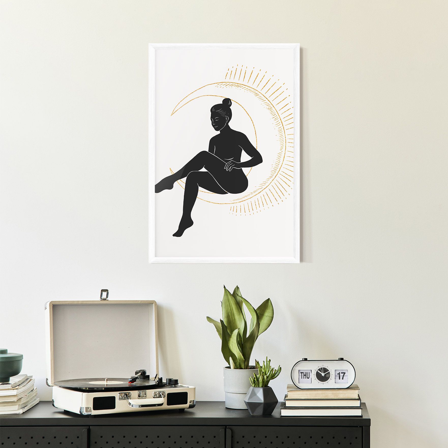 Sitting On The Moon mockup 2