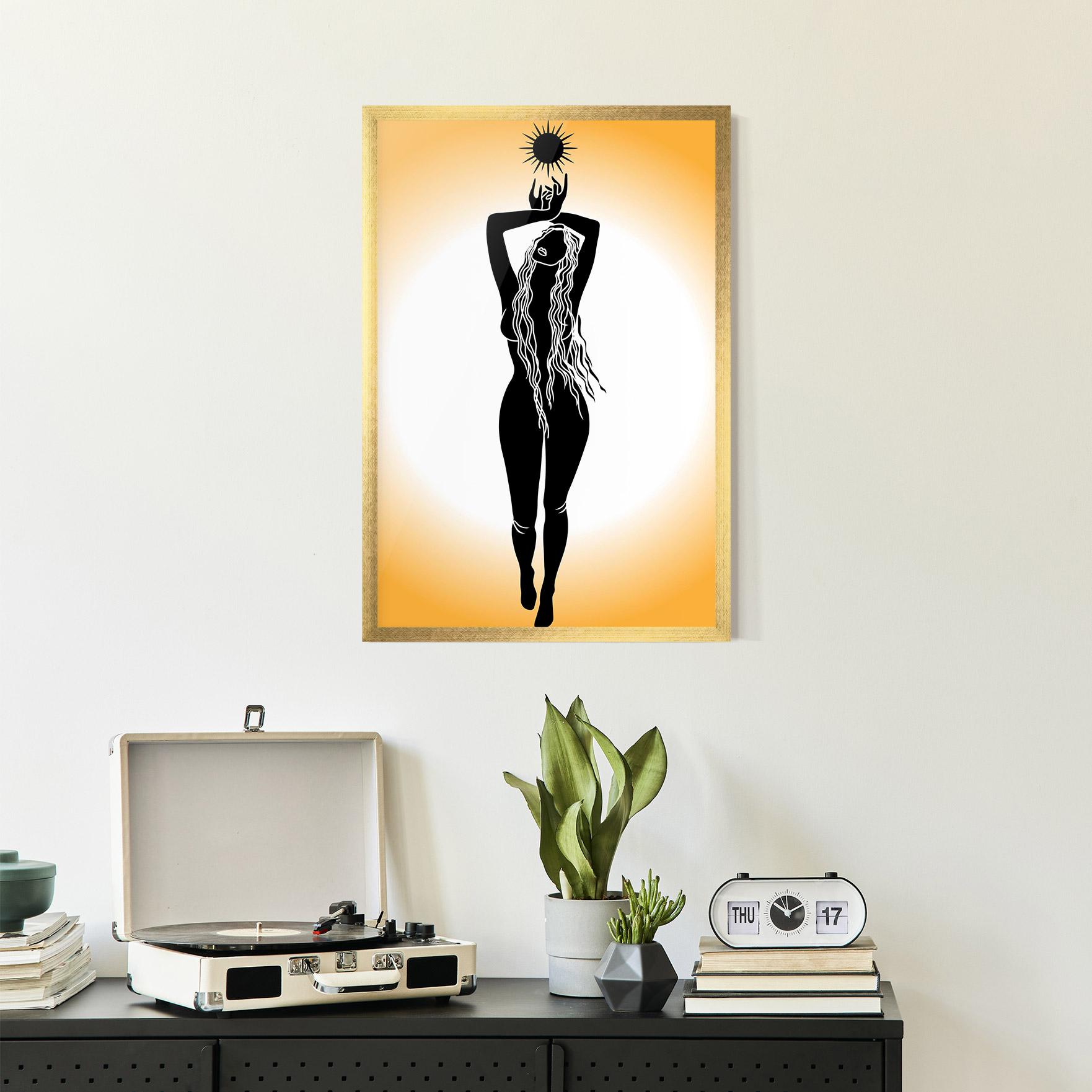 Gerahmte Poster Mistic Woman mockup 2