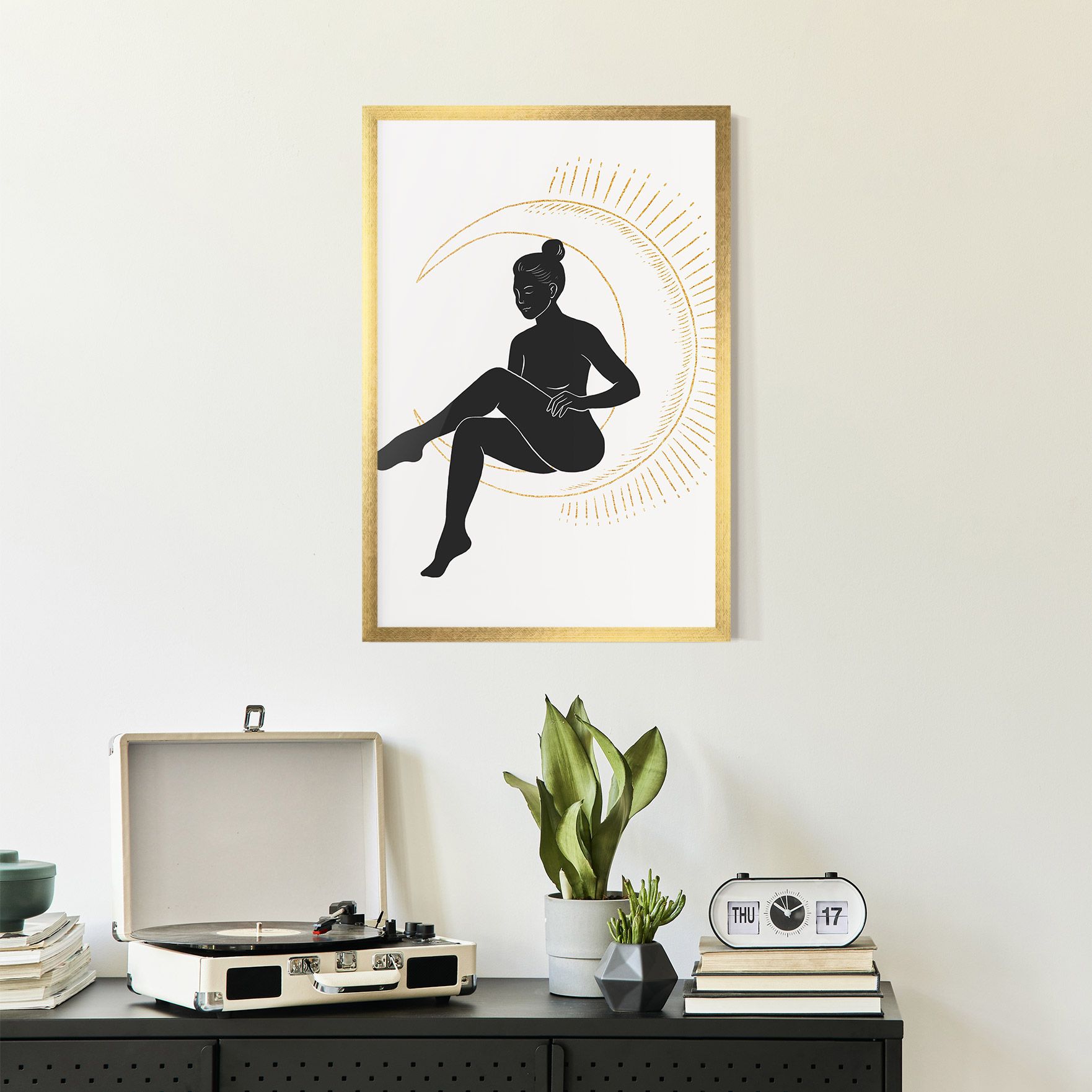 Sitting On The Moon mockup 2