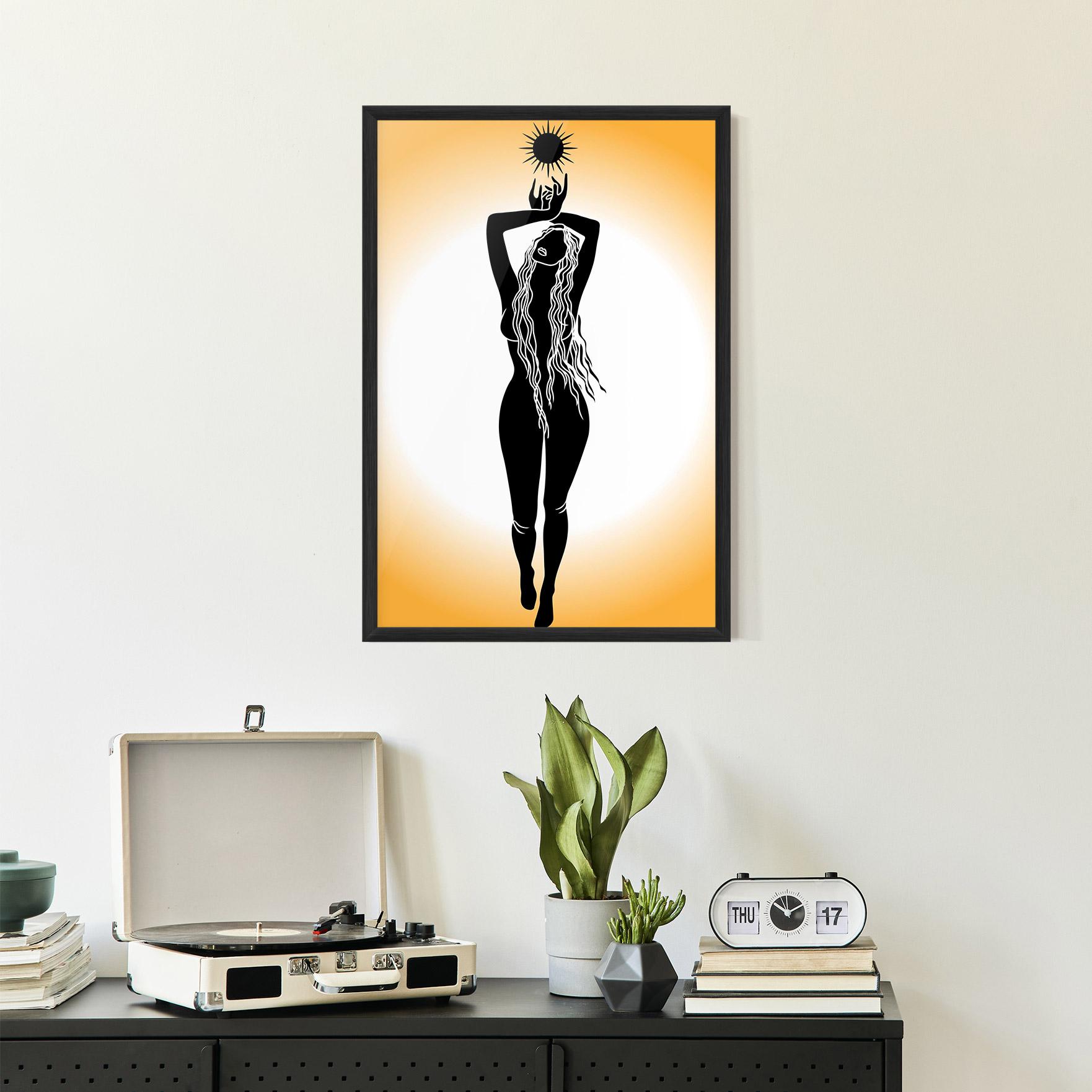 Gerahmte Poster Mistic Woman mockup 2