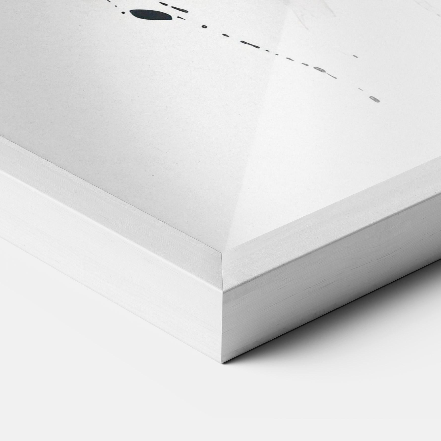 Gerahmte Poster Black Ink Woman mockup 3